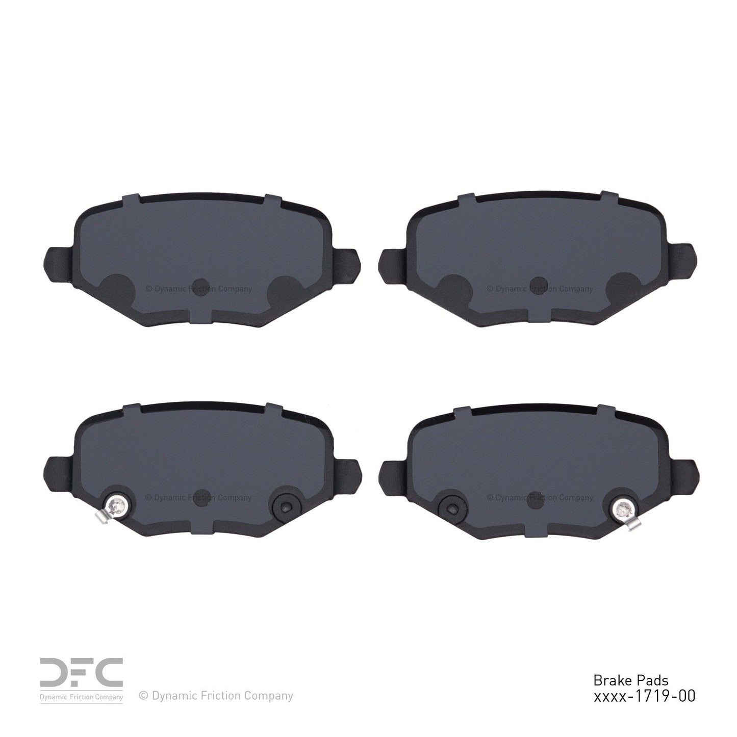 Dynamic Friction Company Disc Brake Pad Set 1310-1719-00