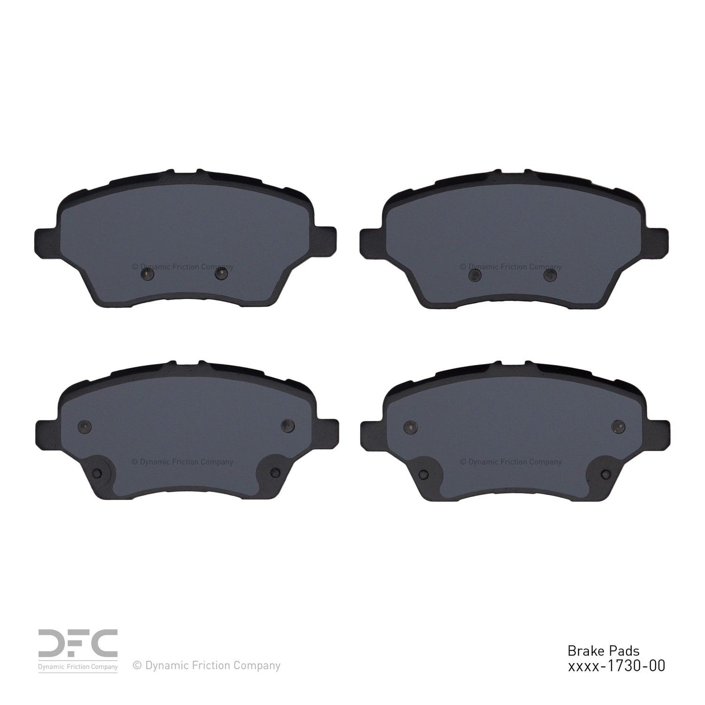 Dynamic Friction Company Disc Brake Pad Set 1310-1730-00