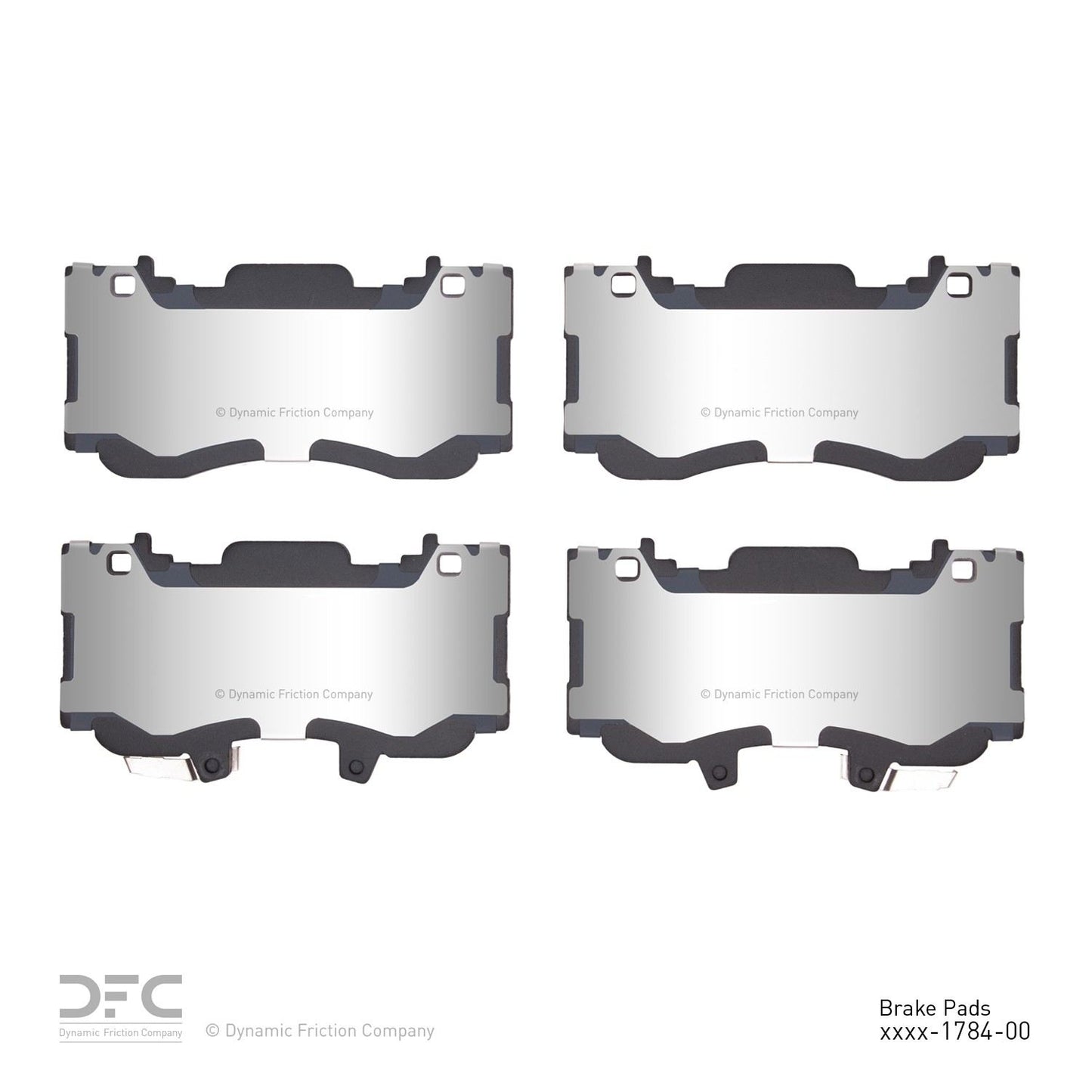 Dynamic Friction Company Disc Brake Pad Set 1310-1784-00