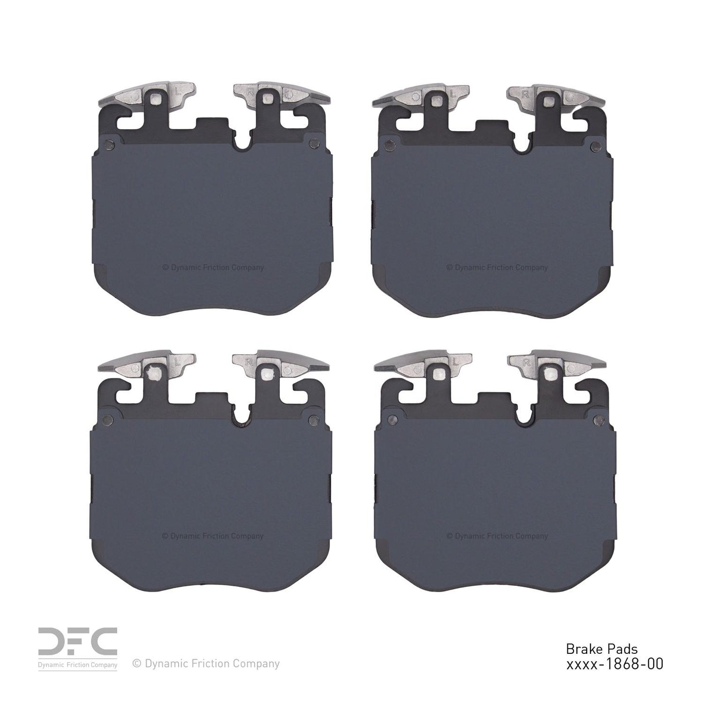 Dynamic Friction Company Disc Brake Pad Set 1310-1868-00