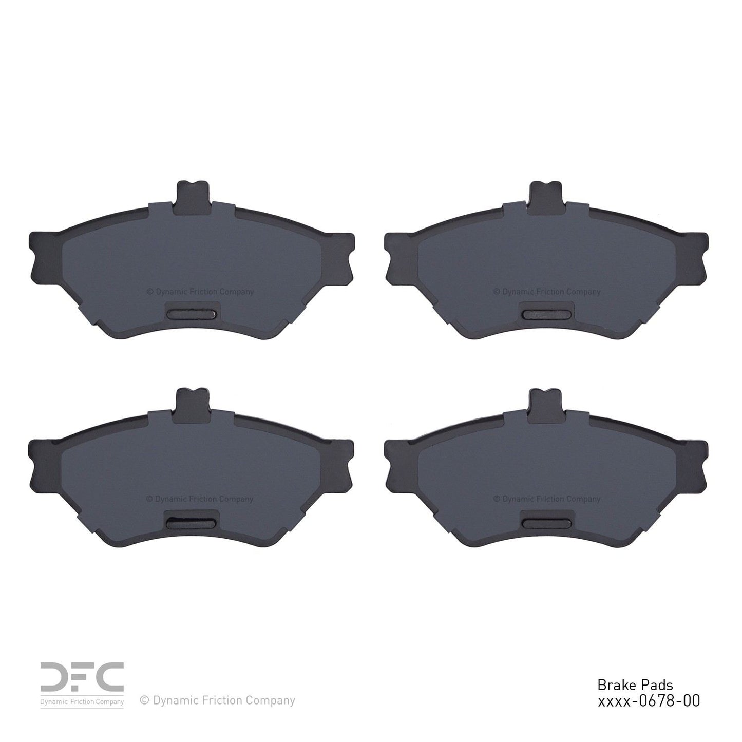 Dynamic Friction Company Disc Brake Pad Set 1311-0678-00