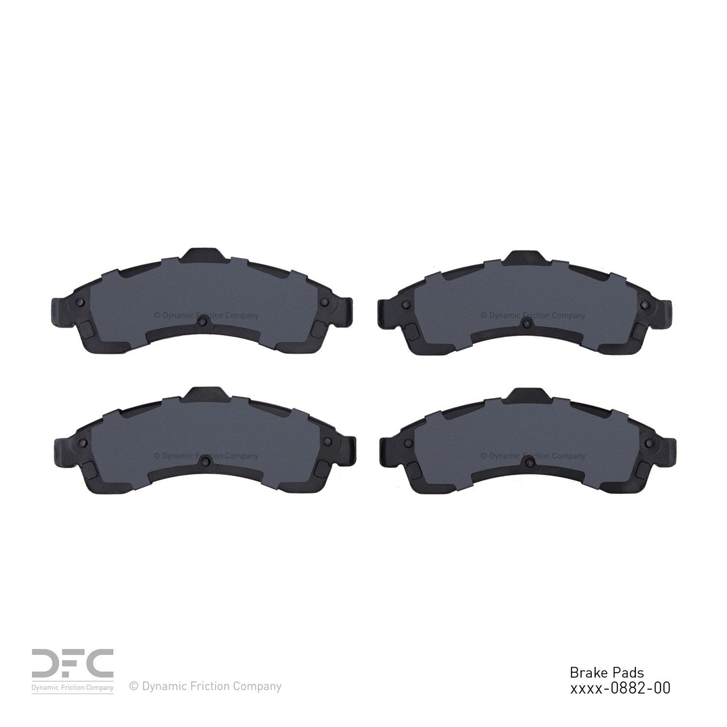 Dynamic Friction Company Disc Brake Pad Set 1311-0882-00