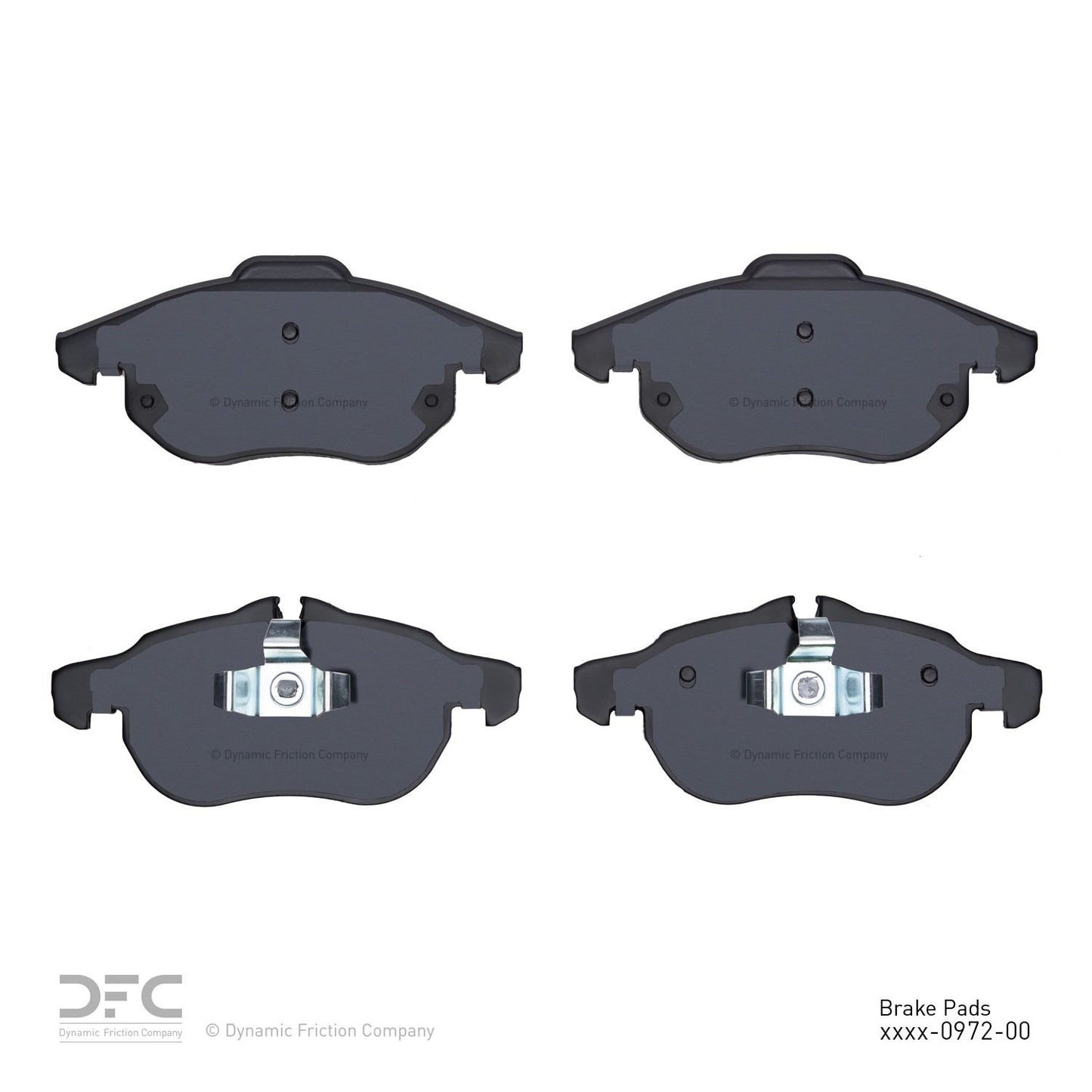 Dynamic Friction Company Disc Brake Pad Set 1311-0972-00