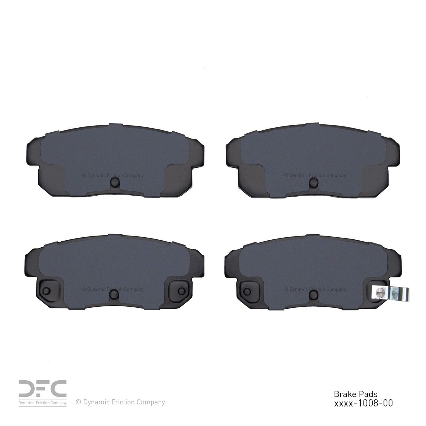 Dynamic Friction Company Disc Brake Pad Set 1311-1008-00
