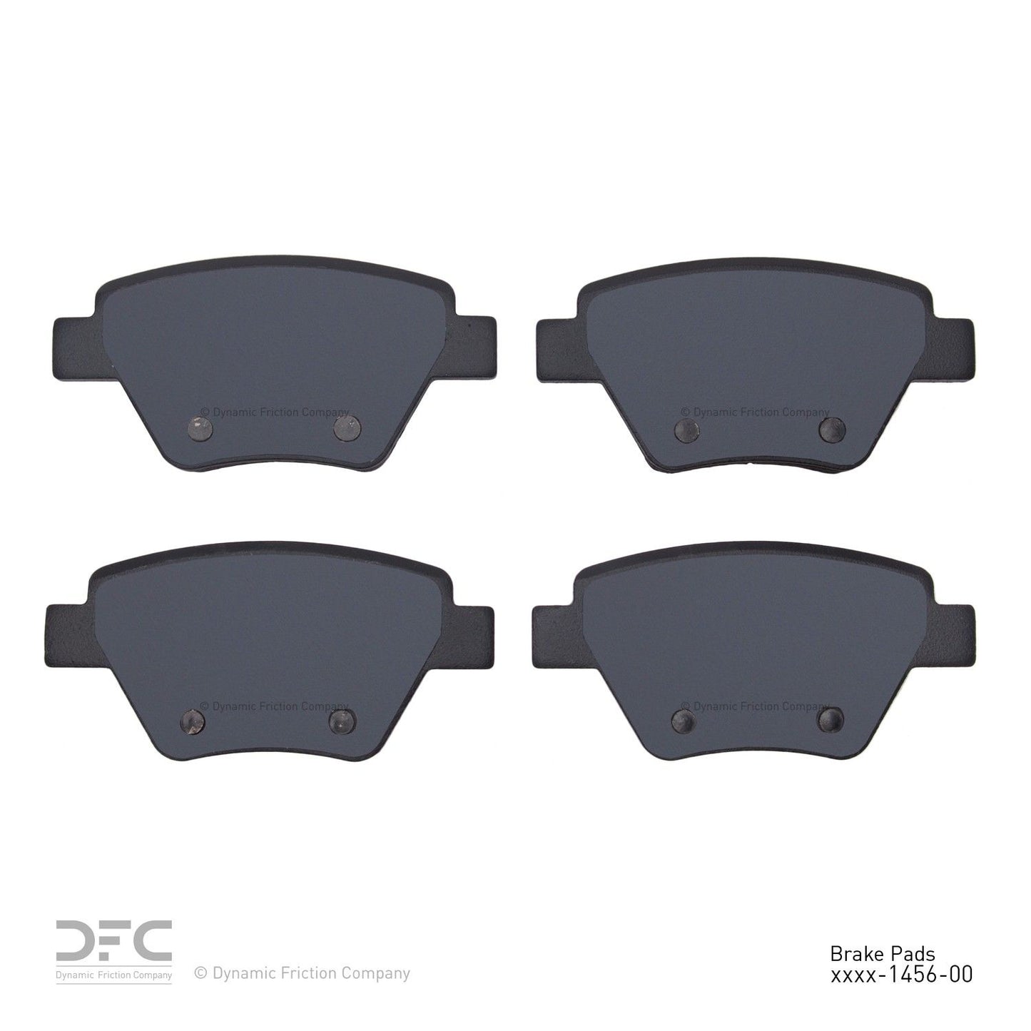 Dynamic Friction Company Disc Brake Pad Set 1311-1456-00