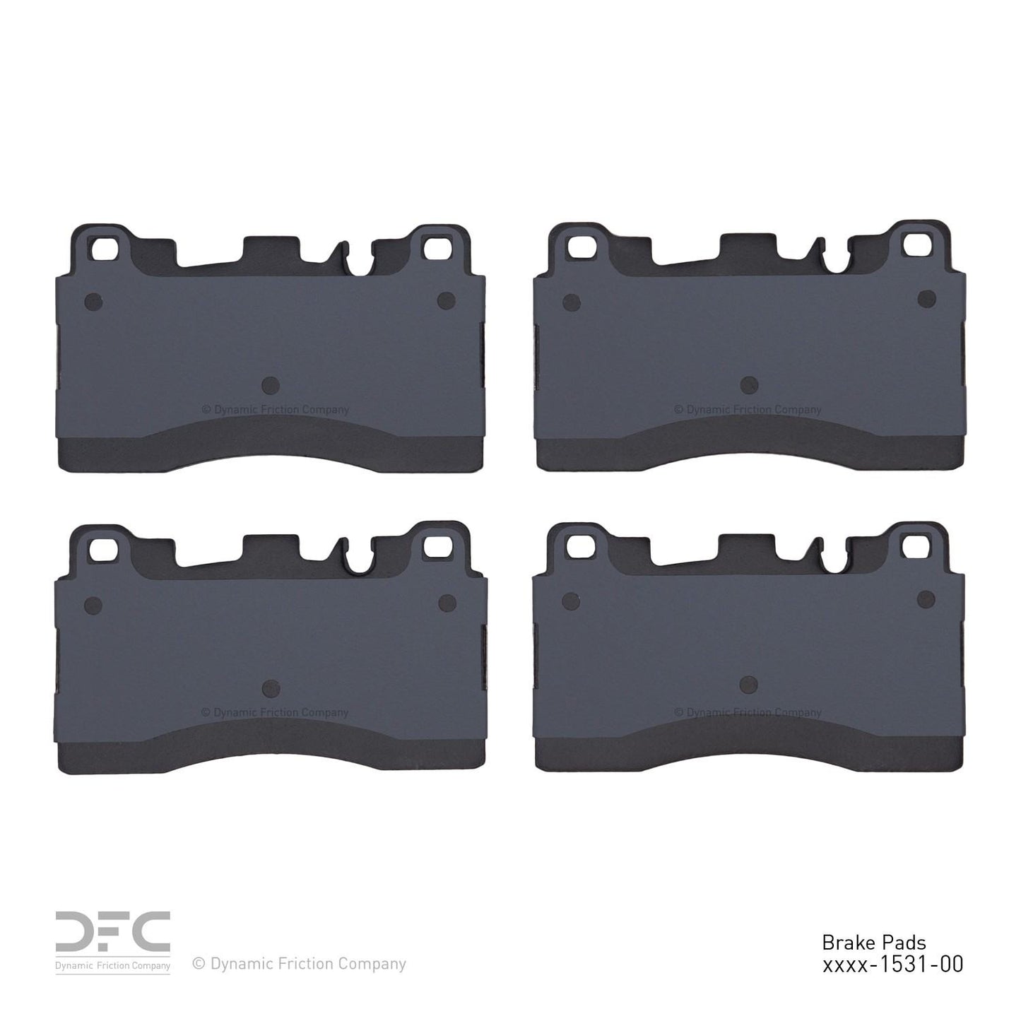 Dynamic Friction Company Disc Brake Pad Set 1311-1531-00