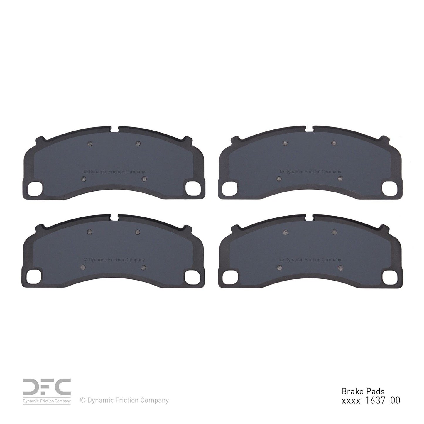 Dynamic Friction Company Disc Brake Pad Set 1311-1637-00