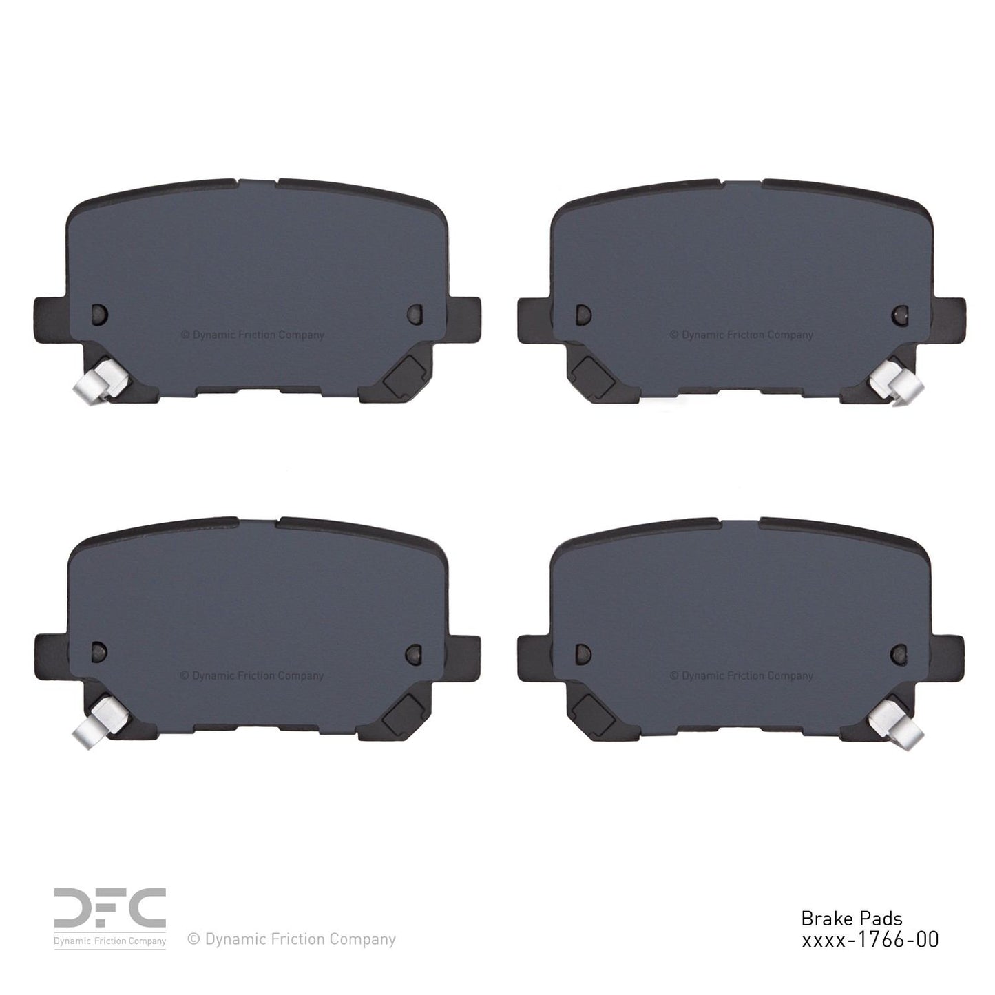 Dynamic Friction Company Disc Brake Pad Set 1311-1766-00