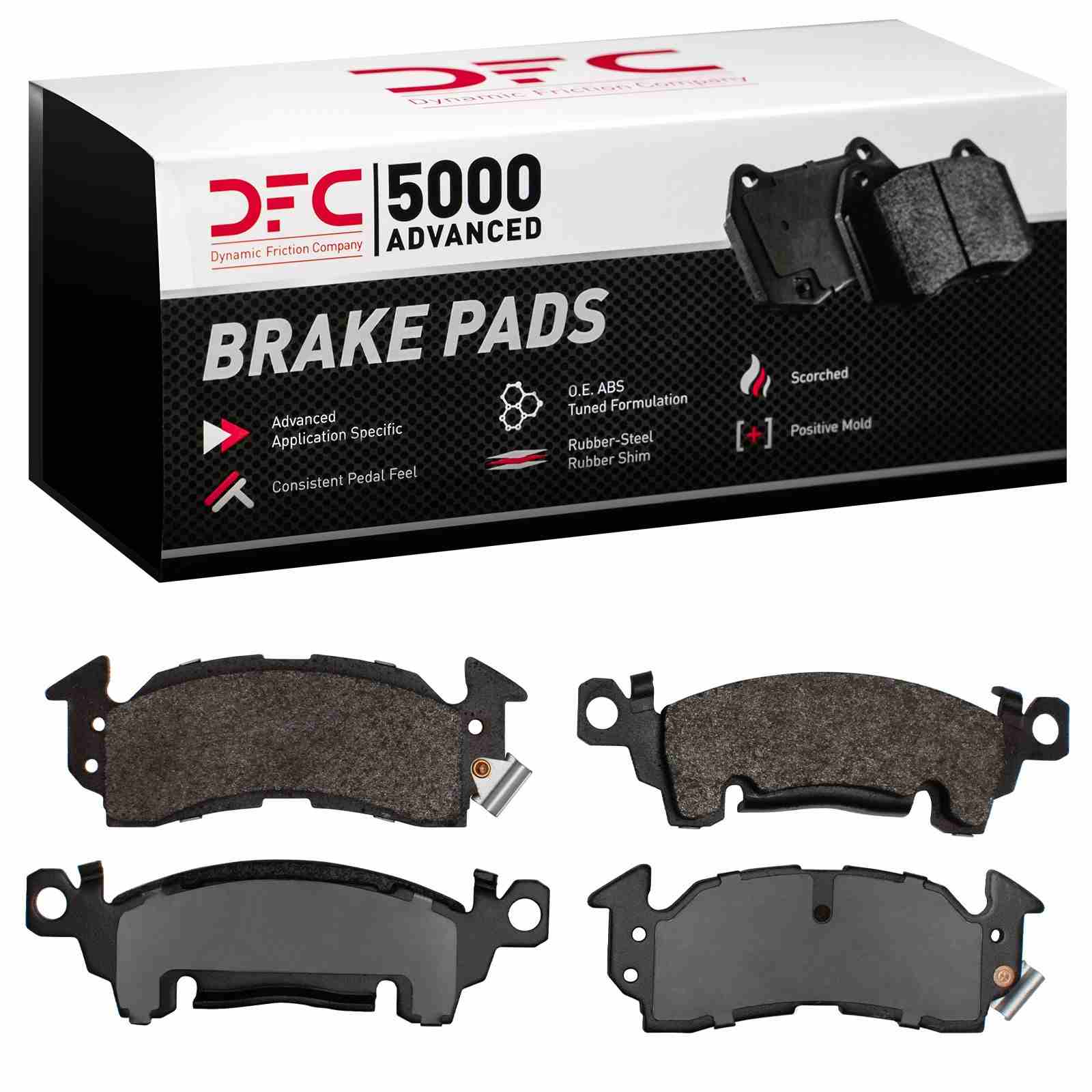 Dynamic Friction Company Disc Brake Pad Set 1551-0052-00