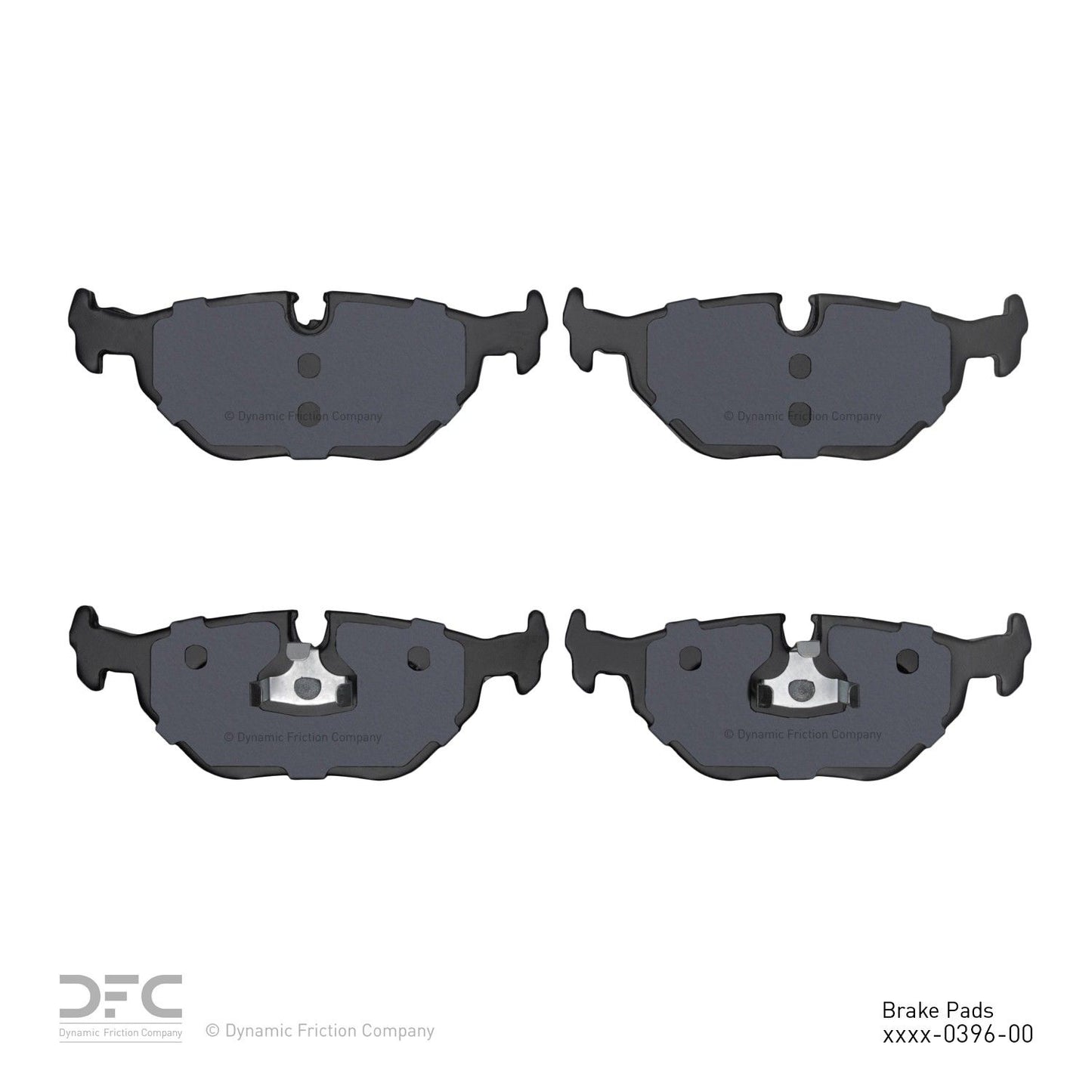Dynamic Friction Company Disc Brake Pad Set 1551-0396-00