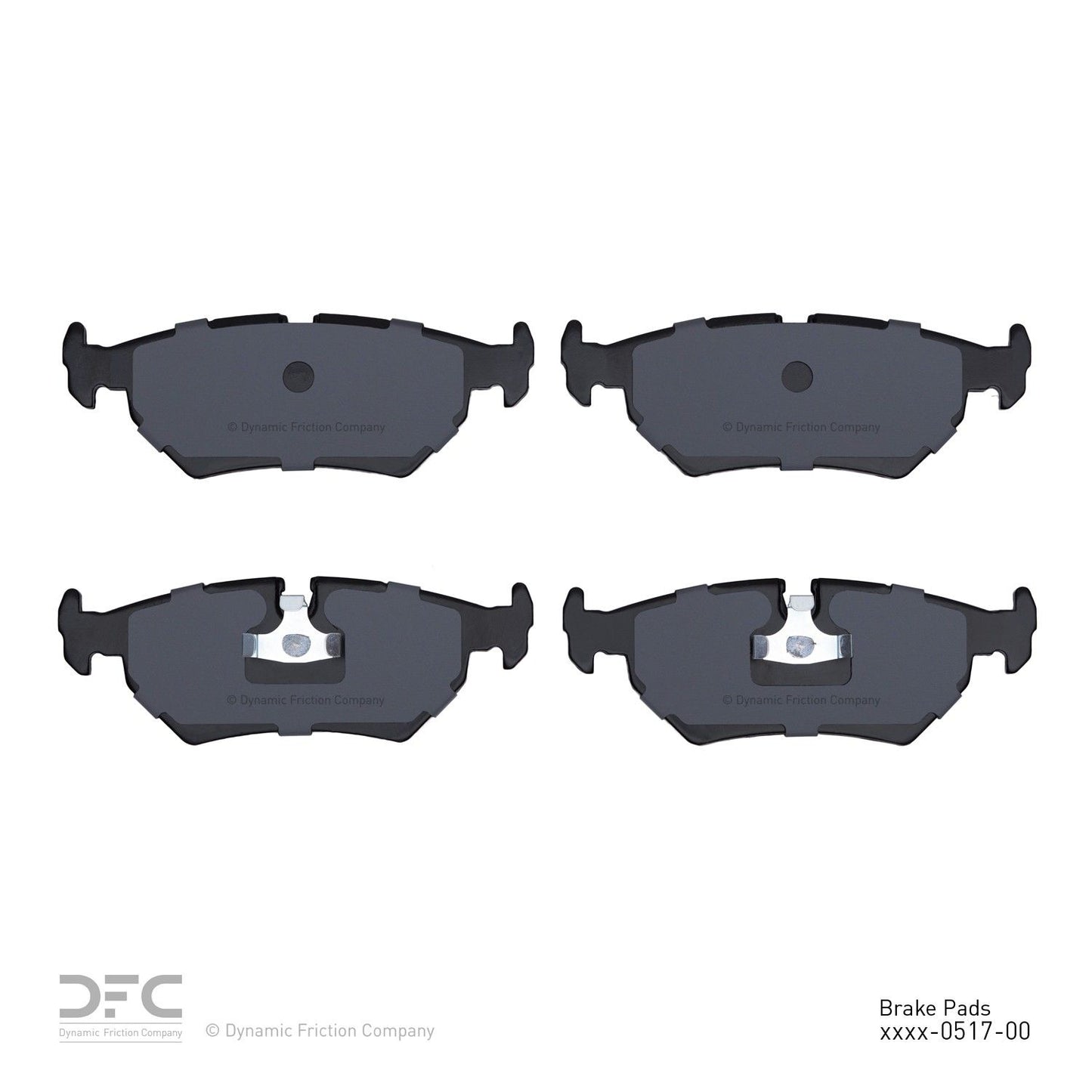 Dynamic Friction Company Disc Brake Pad Set 1551-0517-00