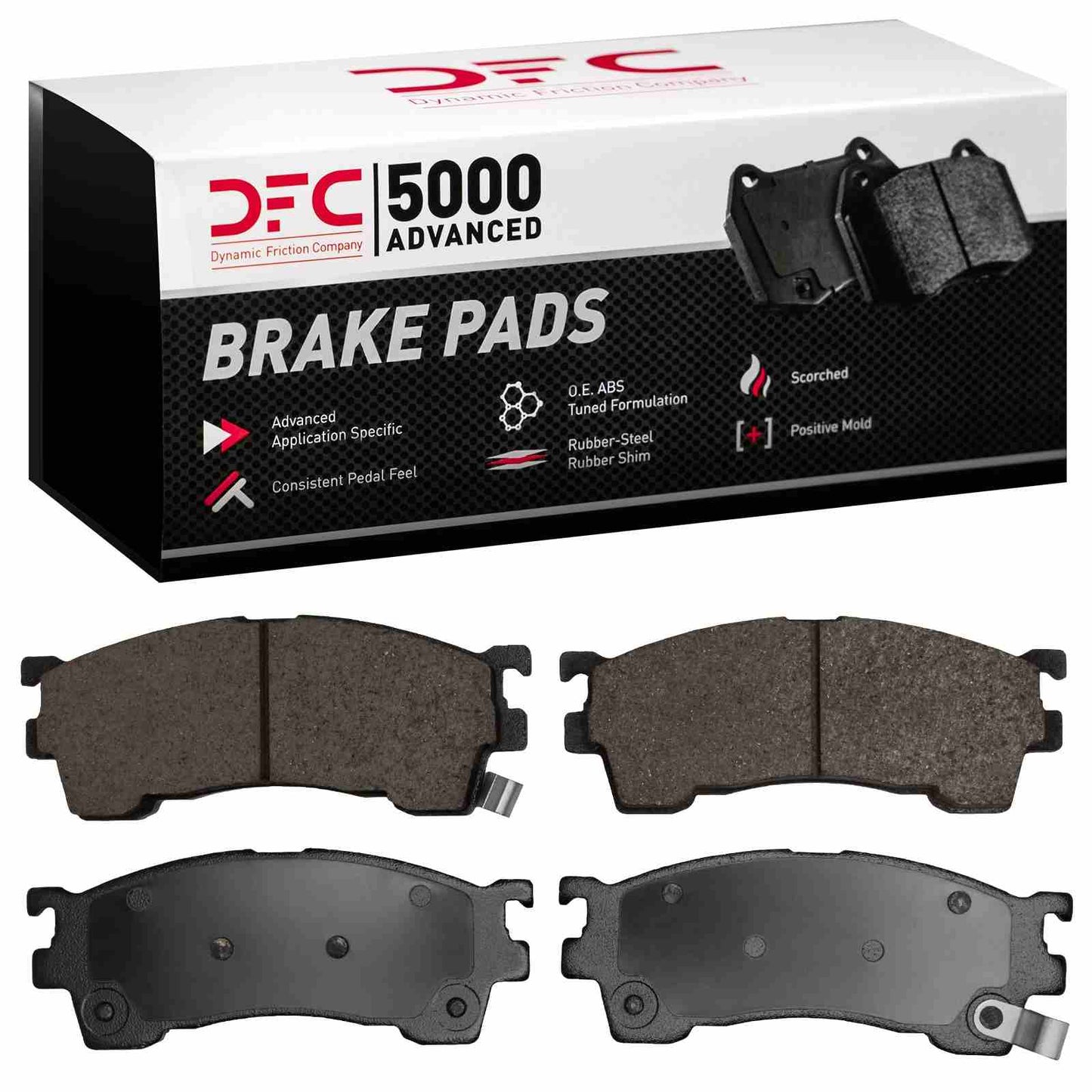 Dynamic Friction Company Disc Brake Pad Set 1551-0637-00