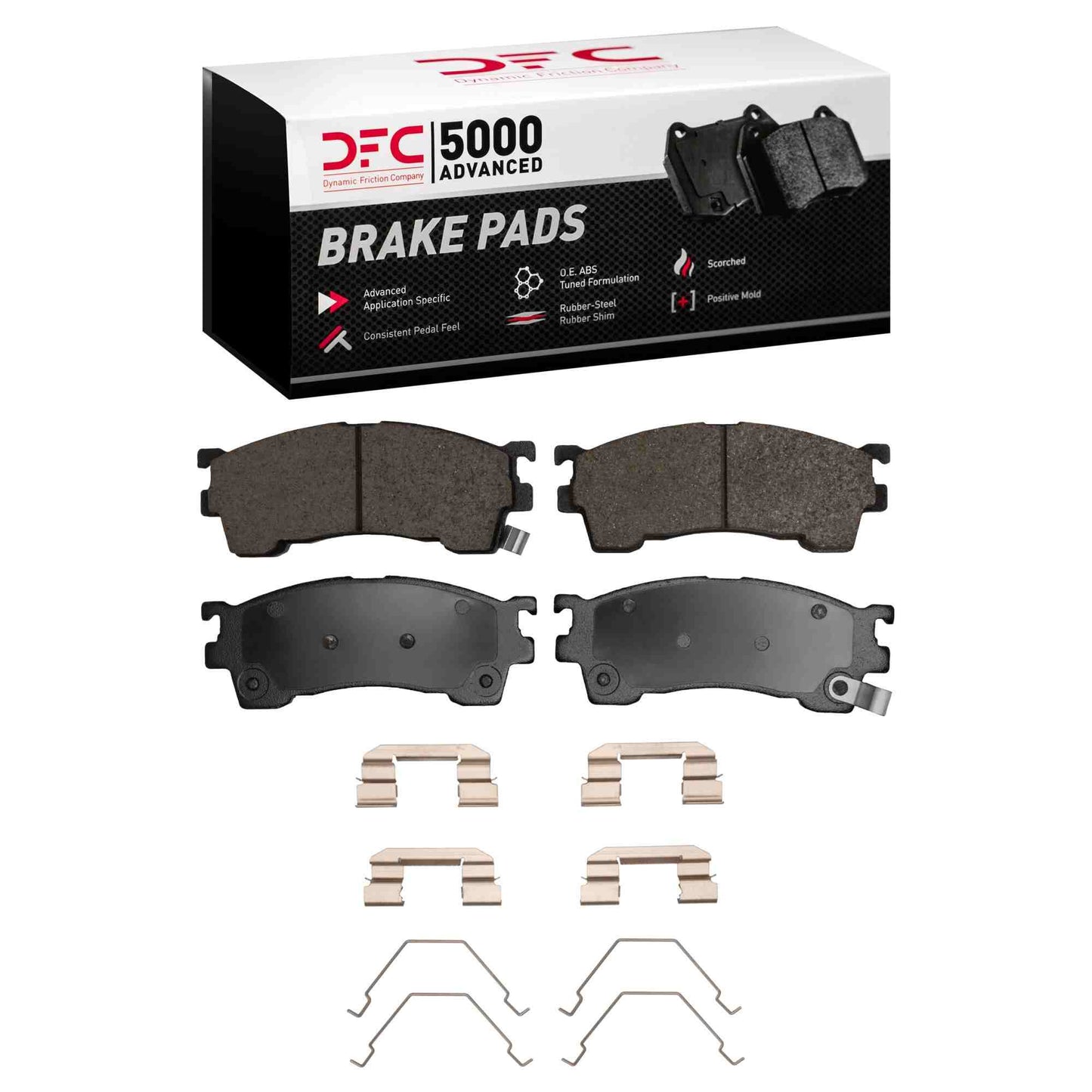 Dynamic Friction Company Disc Brake Pad Set 1551-0637-01