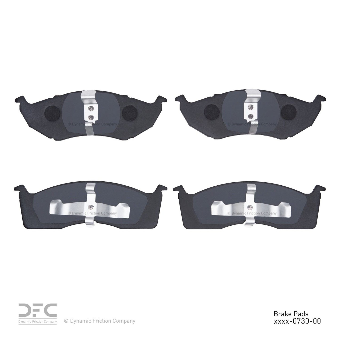 Dynamic Friction Company Disc Brake Pad Set 1551-0730-00