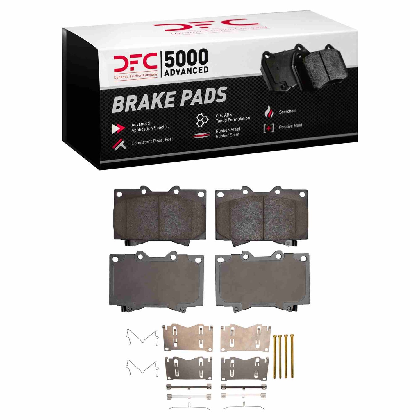 Dynamic Friction Company Disc Brake Pad Set 1551-0772-01
