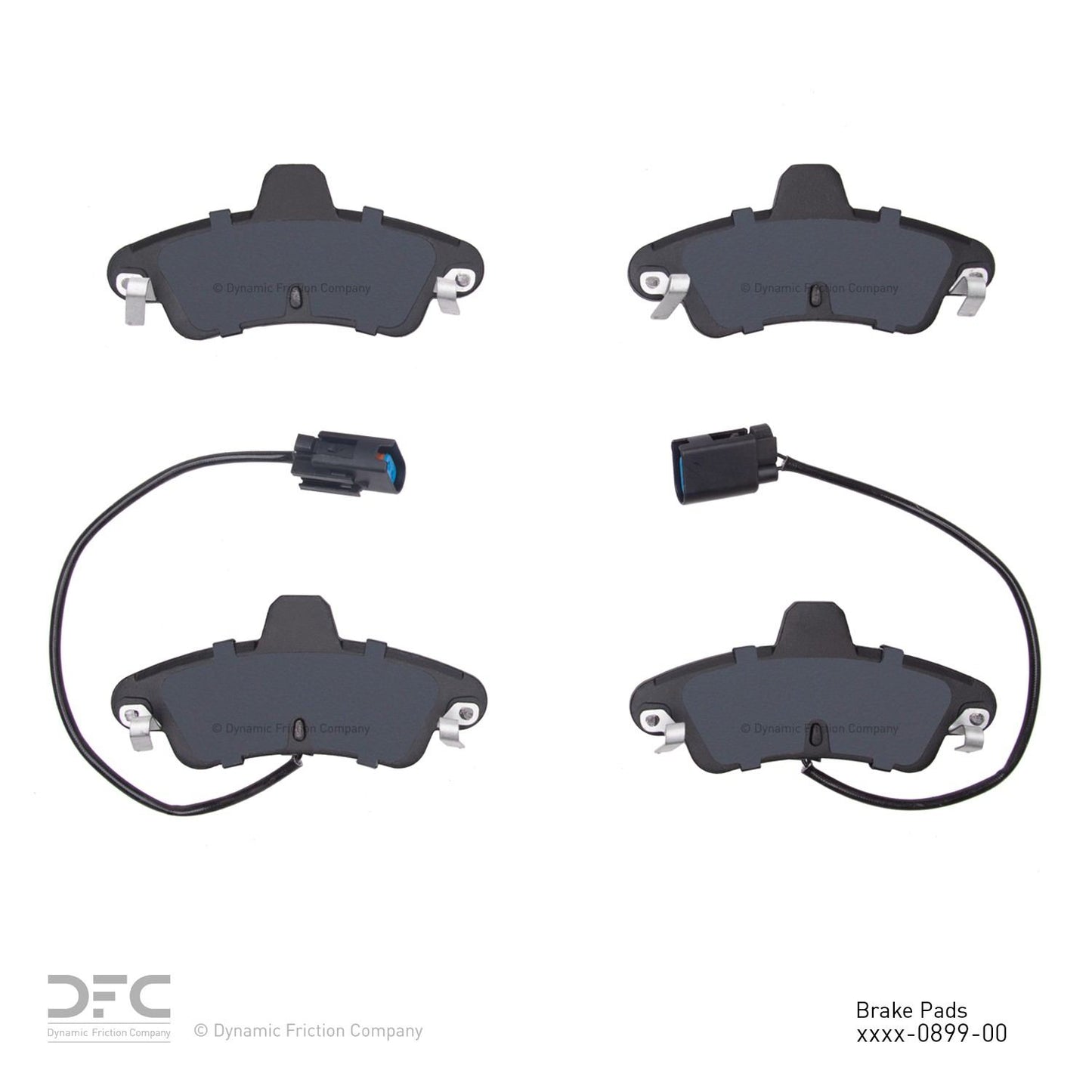 Dynamic Friction Company Disc Brake Pad Set 1551-0899-00