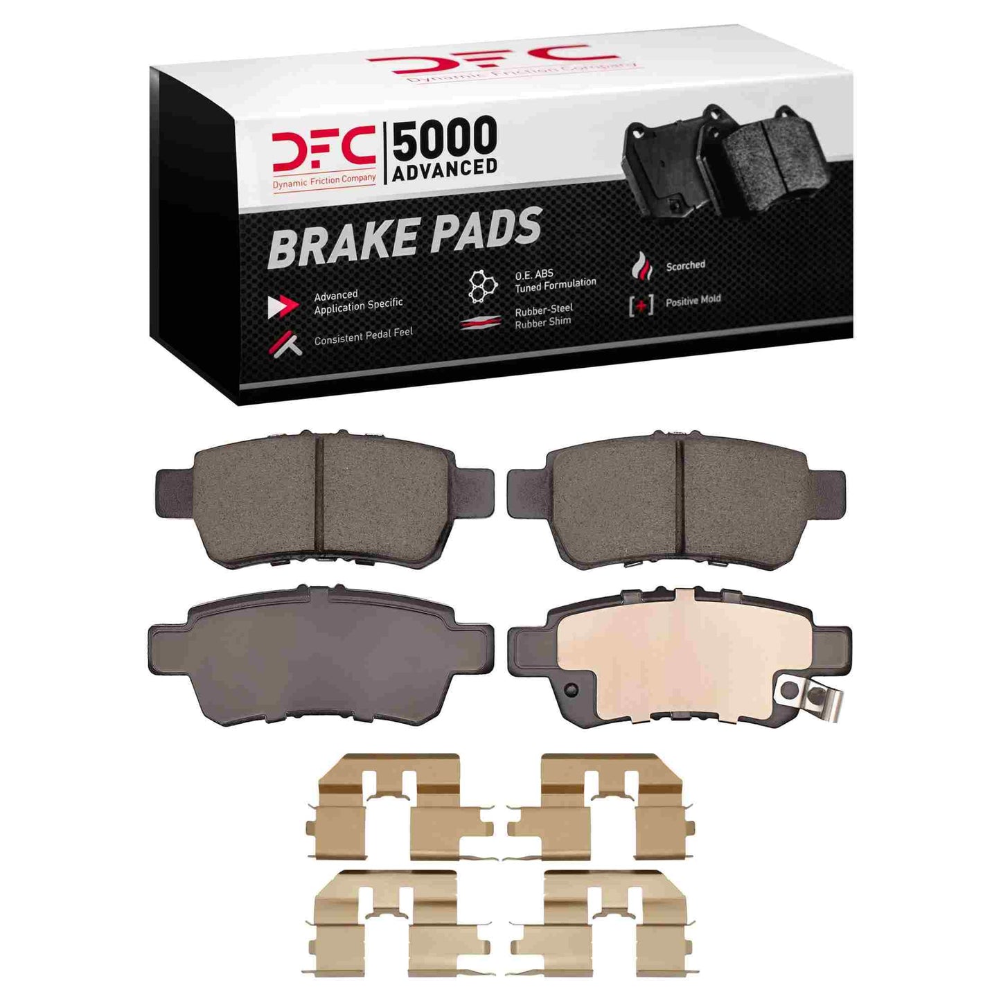 Dynamic Friction Company Disc Brake Pad Set 1551-1088-01