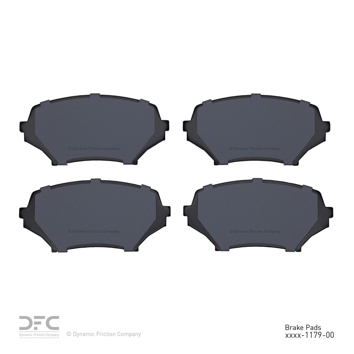 Dynamic Friction Company Disc Brake Pad Set 1551-1179-00