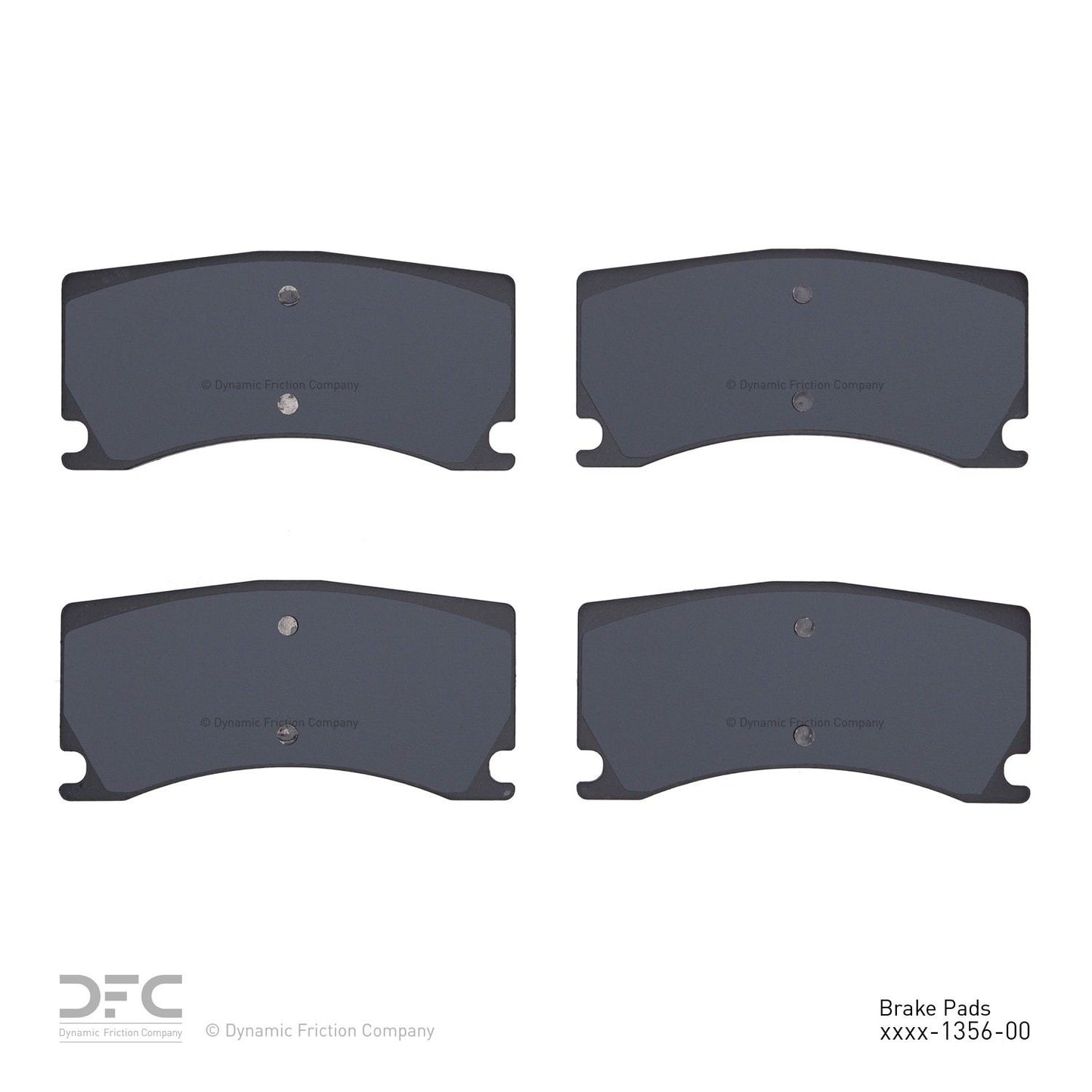 Dynamic Friction Company Disc Brake Pad Set 1551-1356-00
