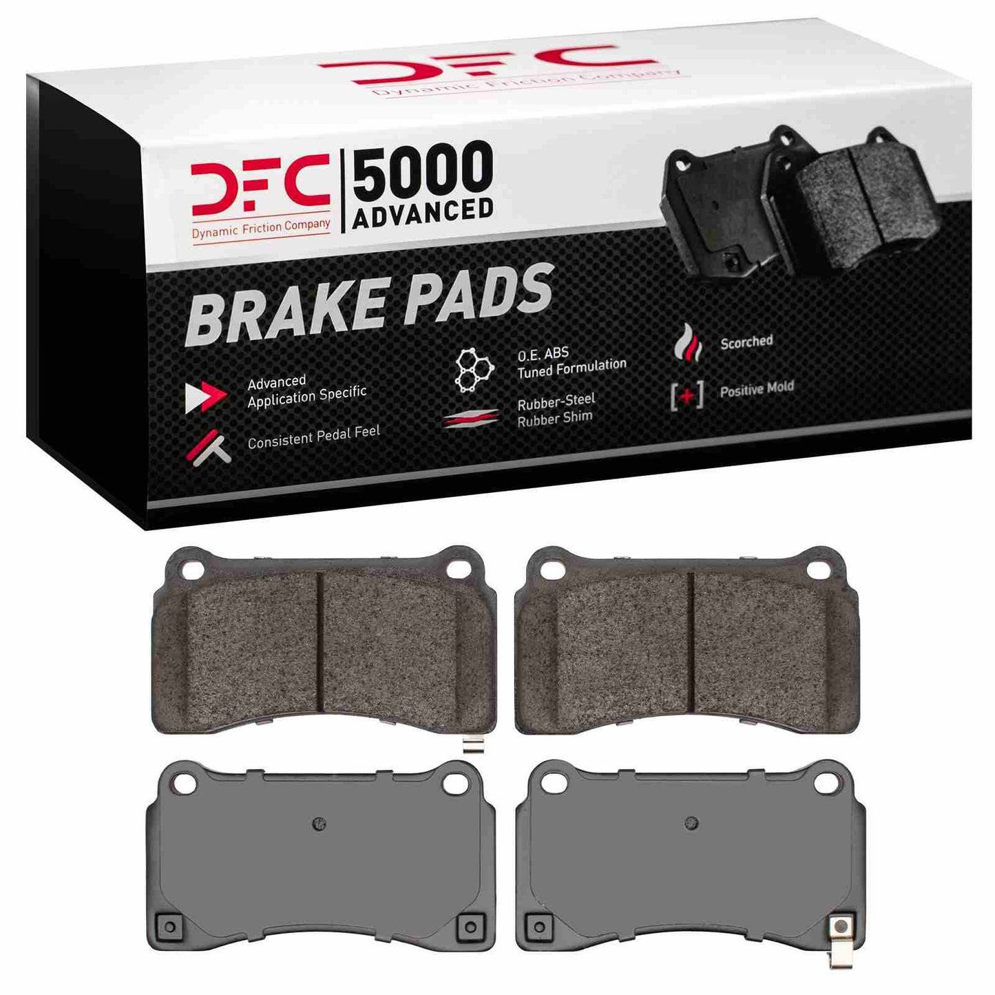 Dynamic Friction Company Disc Brake Pad Set 1551-1383-00