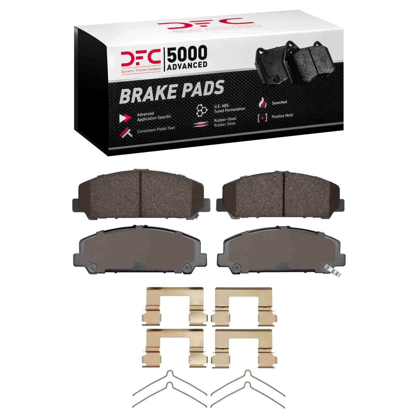 Dynamic Friction Company Disc Brake Pad Set 1551-1509-01