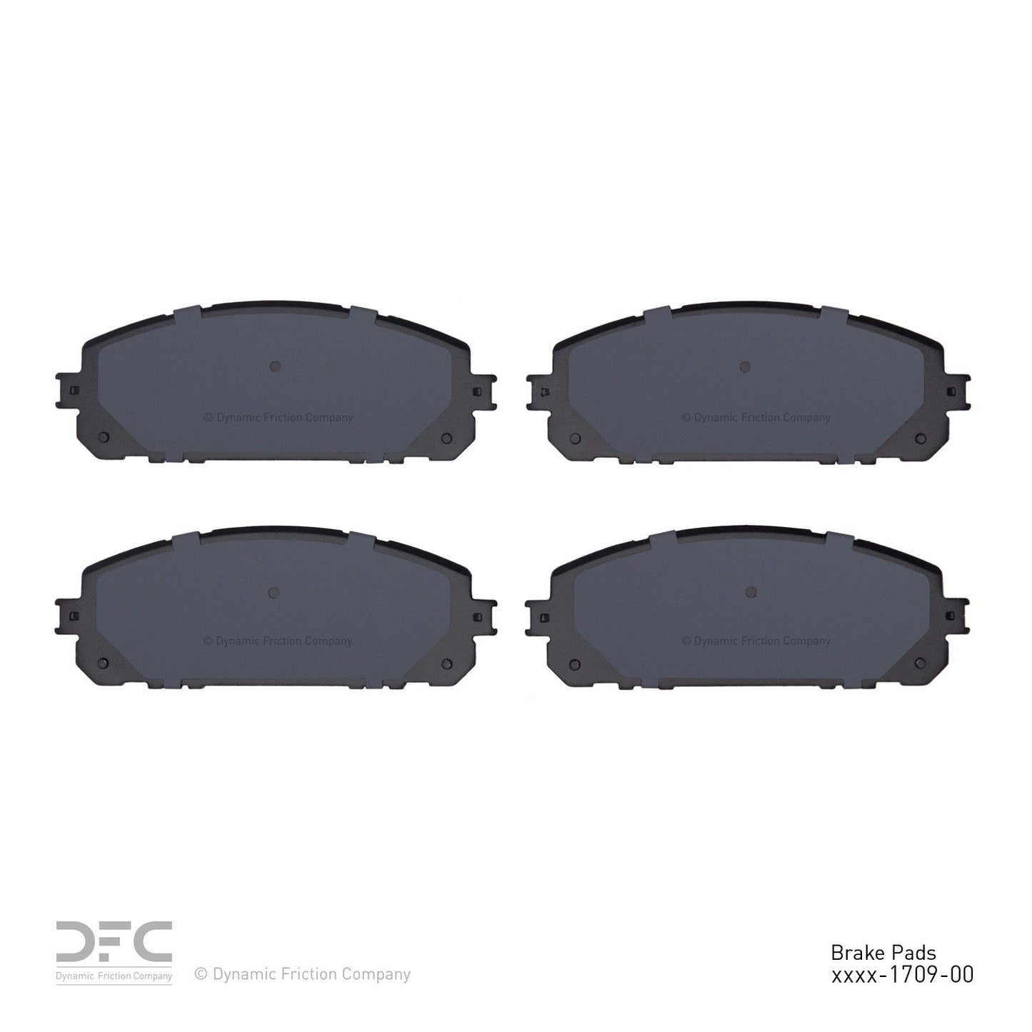 Dynamic Friction Company Disc Brake Pad Set 1551-1709-00