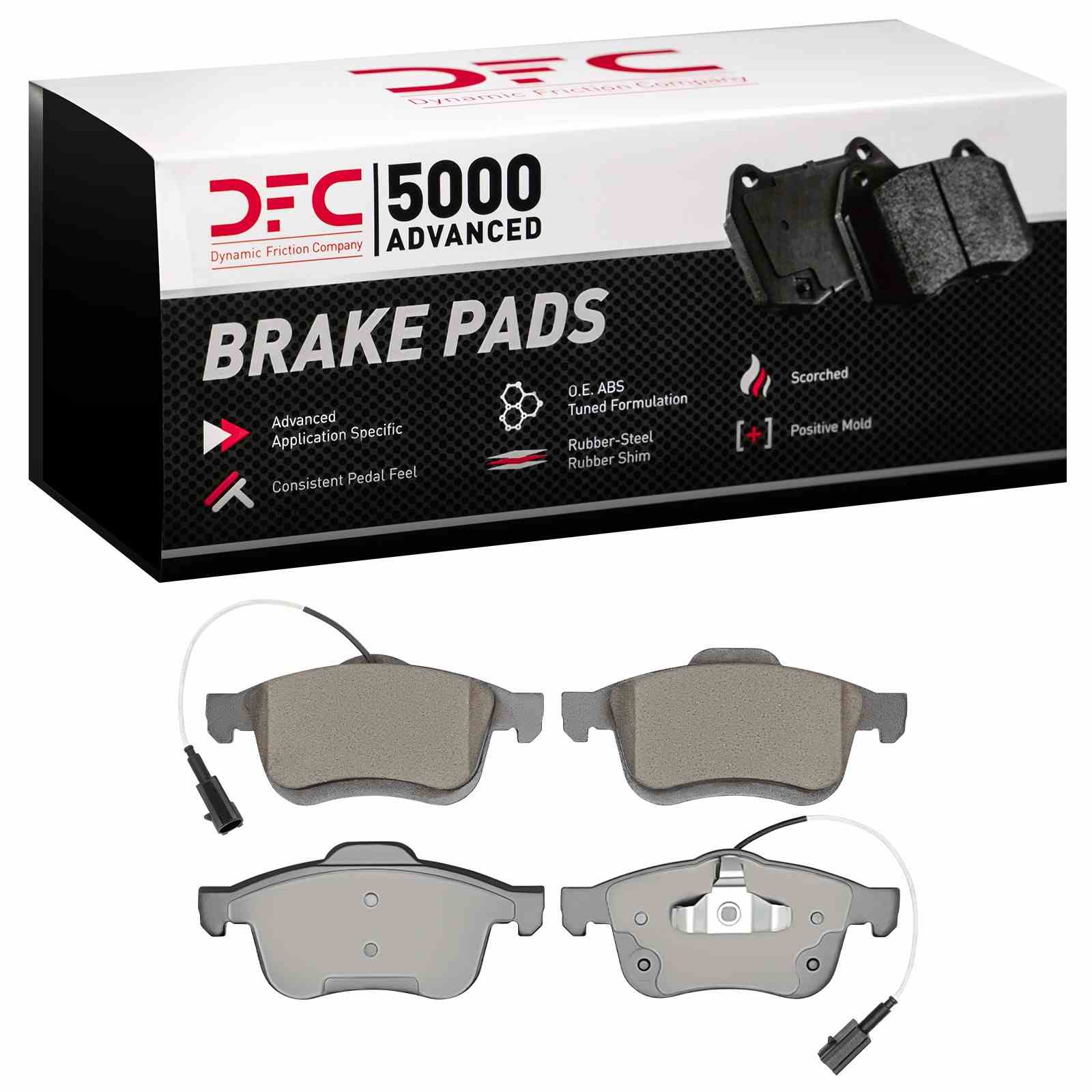 Dynamic Friction Company Disc Brake Pad Set 1551-1721-10