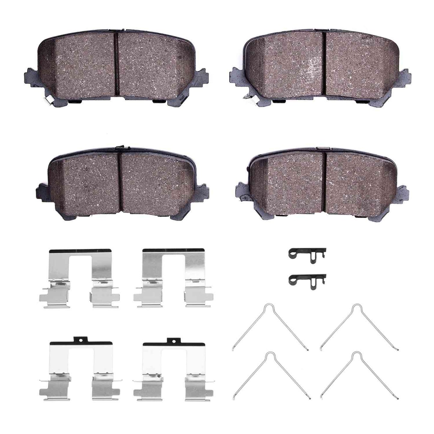 Dynamic Friction Company Disc Brake Pad Set 1551-1724-01