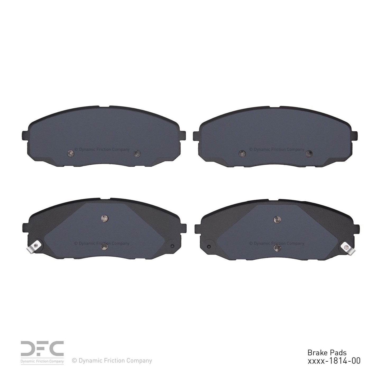 Dynamic Friction Company Disc Brake Pad Set 1551-1814-00