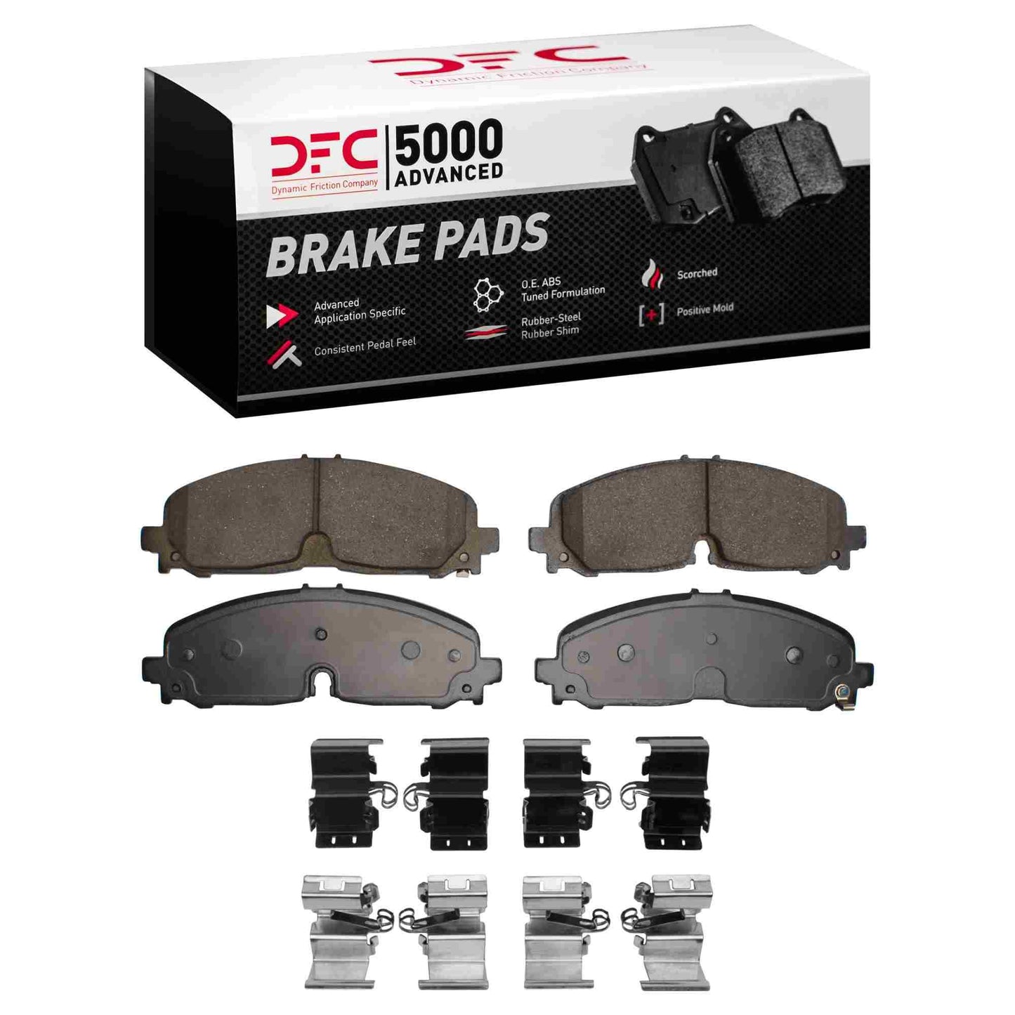 Dynamic Friction Company Disc Brake Pad Set 1551-2371-01