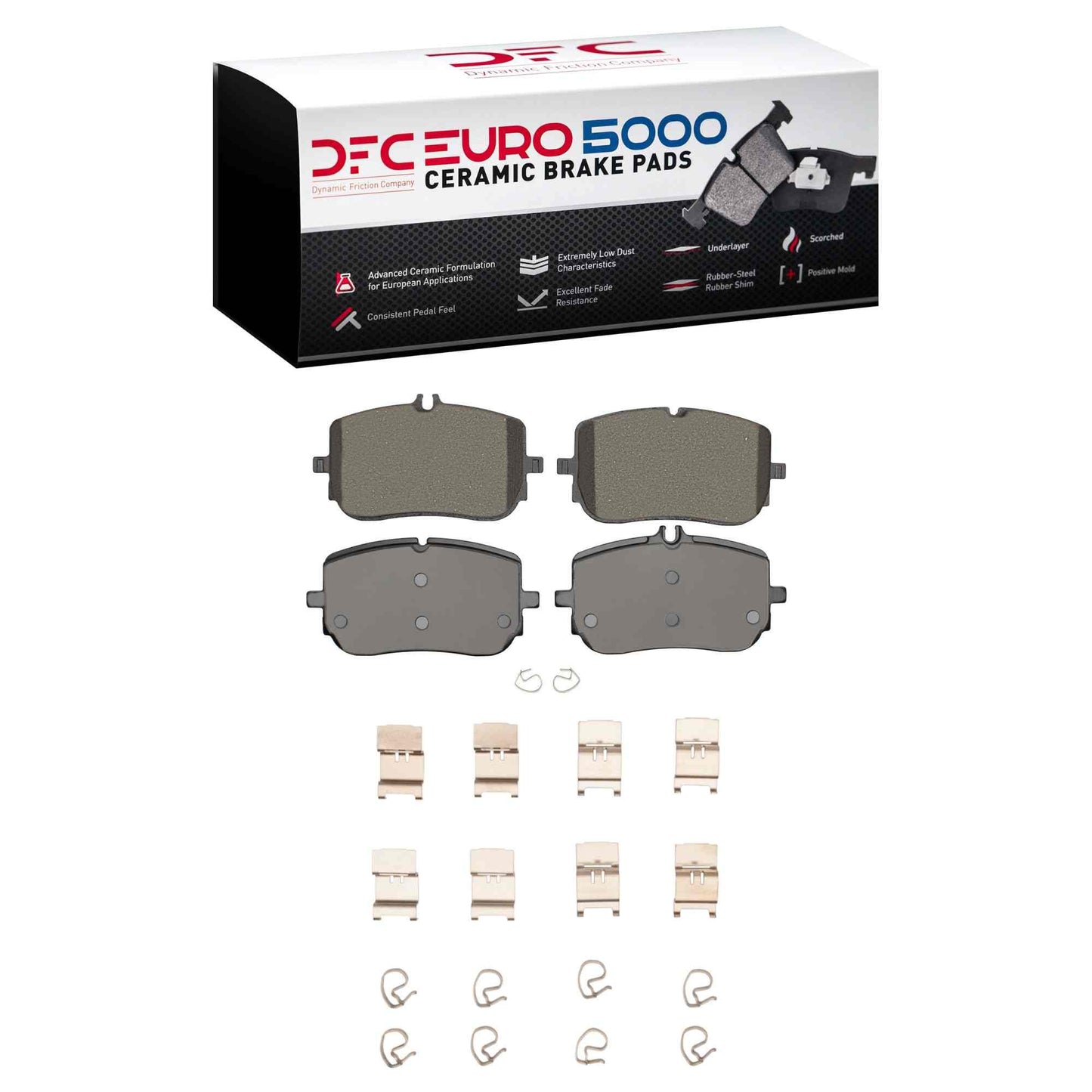 Dynamic Friction Company Disc Brake Pad Set 1600-2206-01