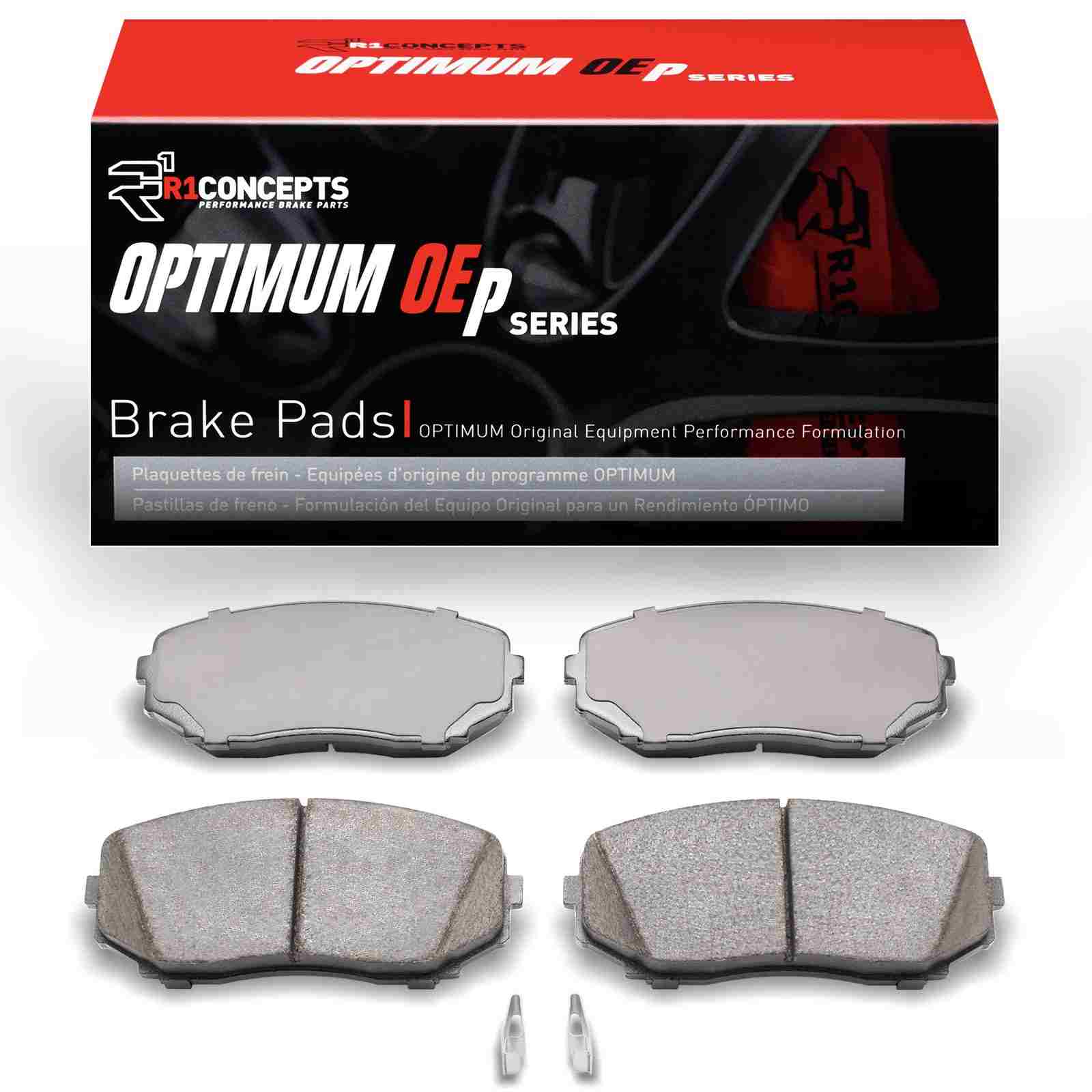 R1 Concepts Disc Brake Pad Set 2551-1258-00