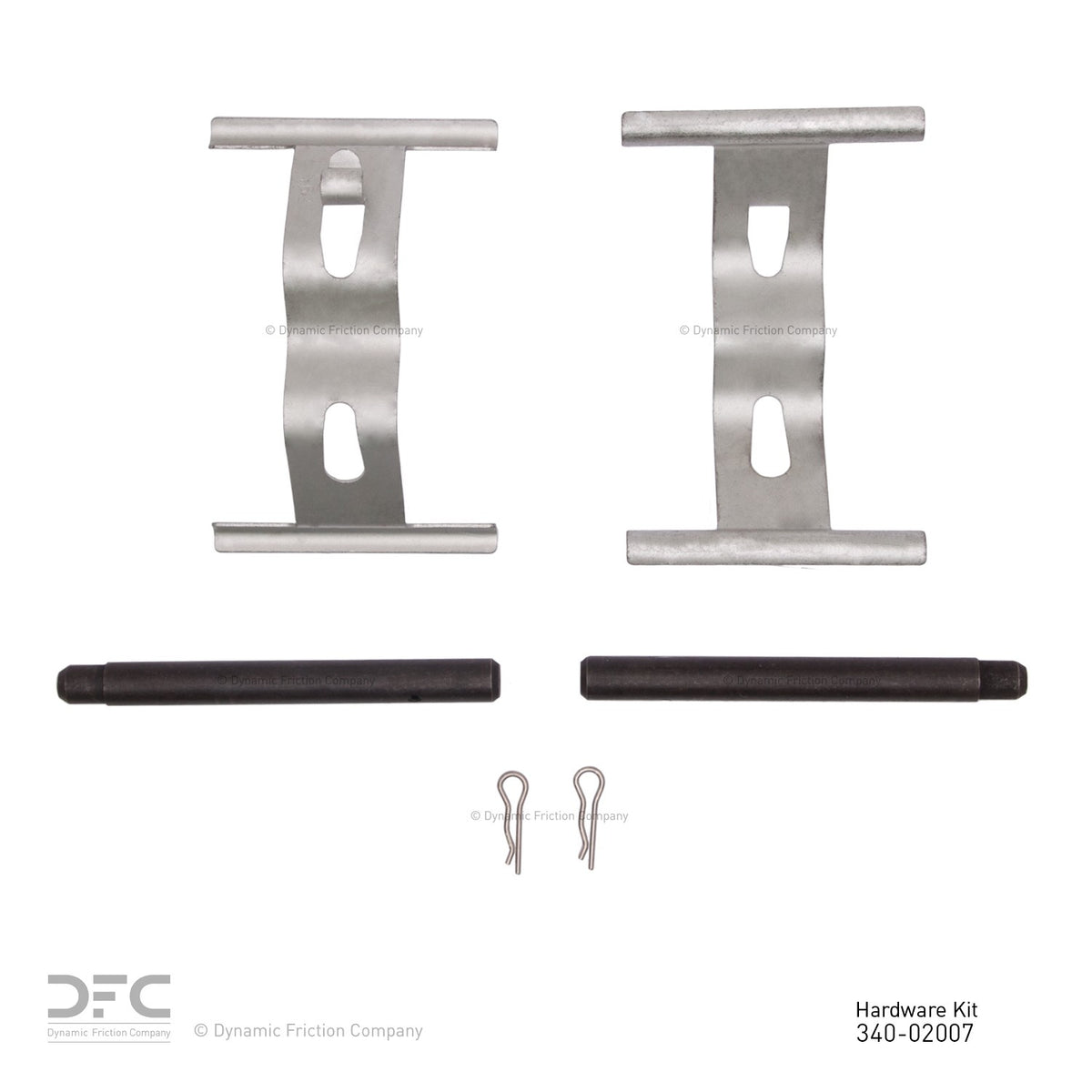 Dynamic Friction Company Disc Brake Hardware Kit 340-02007