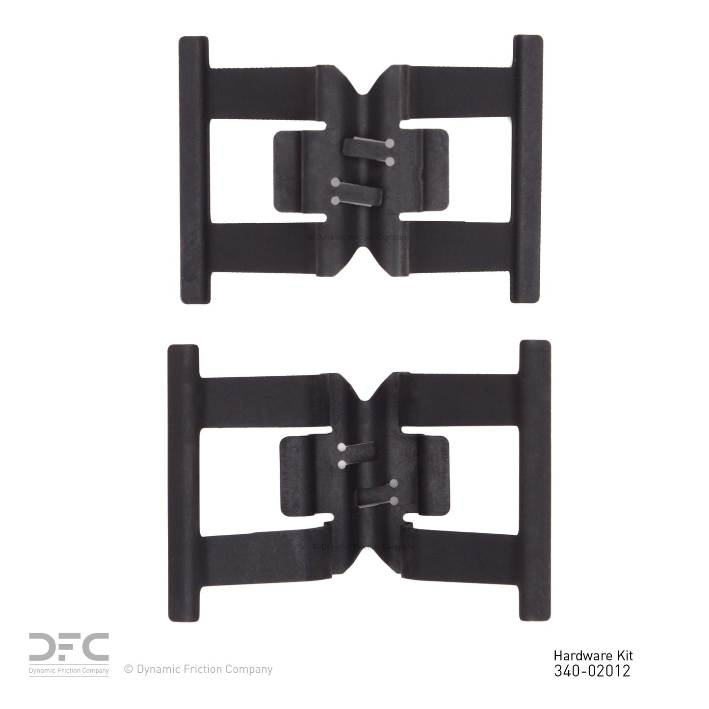 Dynamic Friction Company Disc Brake Hardware Kit 340-02012