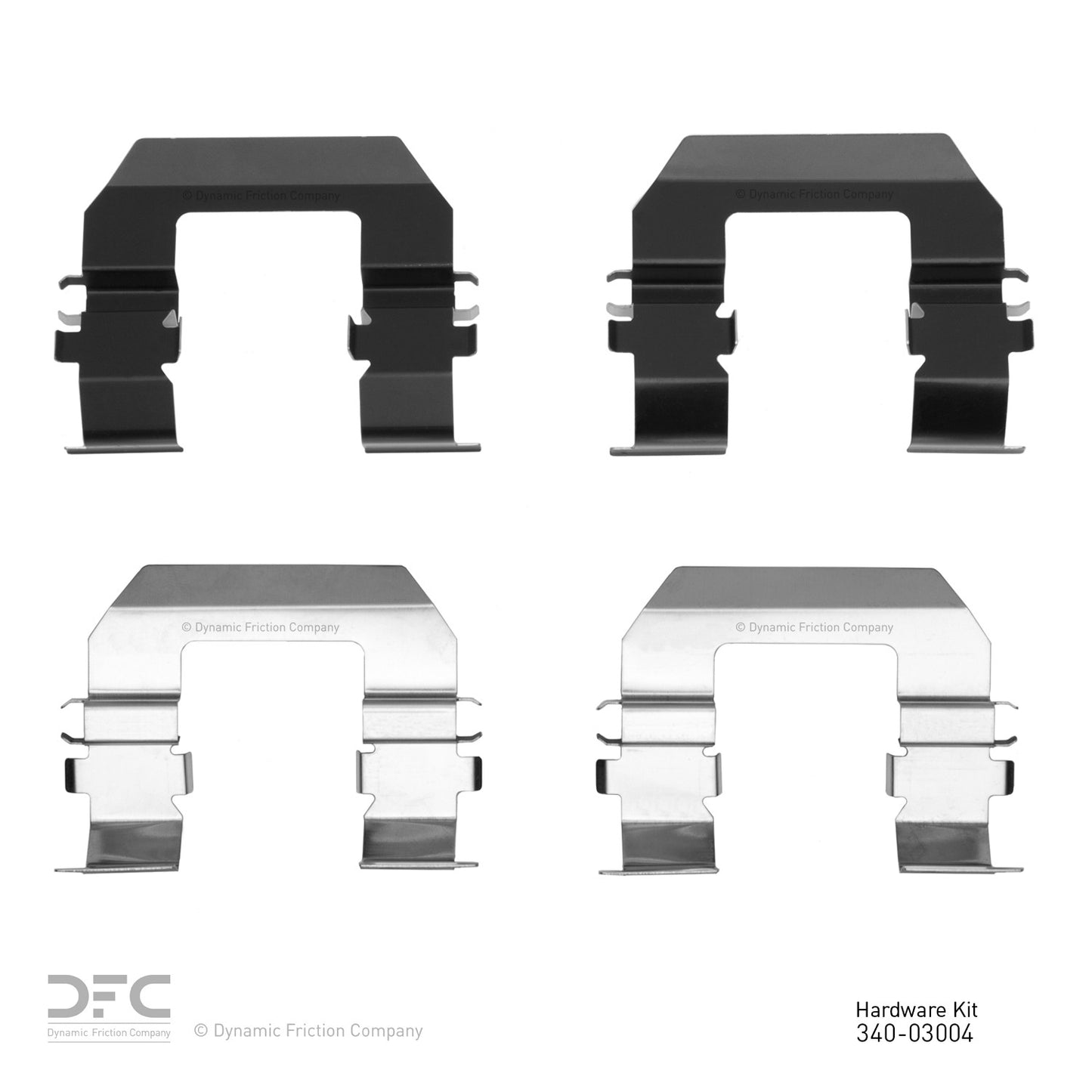 Dynamic Friction Company Disc Brake Hardware Kit 340-03004