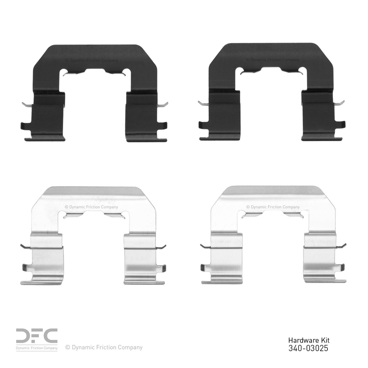 Dynamic Friction Company Disc Brake Hardware Kit 340-03025