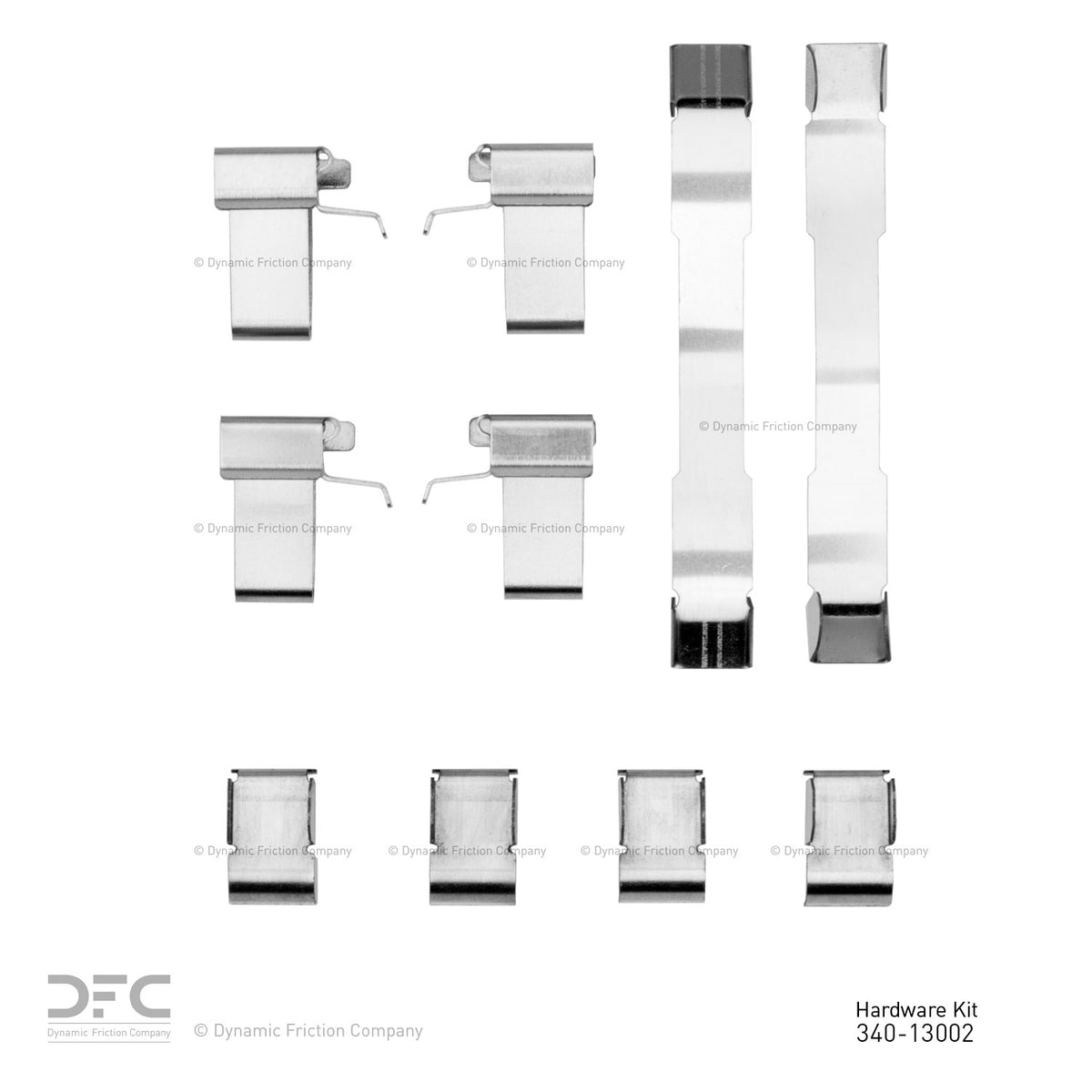 Dynamic Friction Company Disc Brake Hardware Kit 340-13002