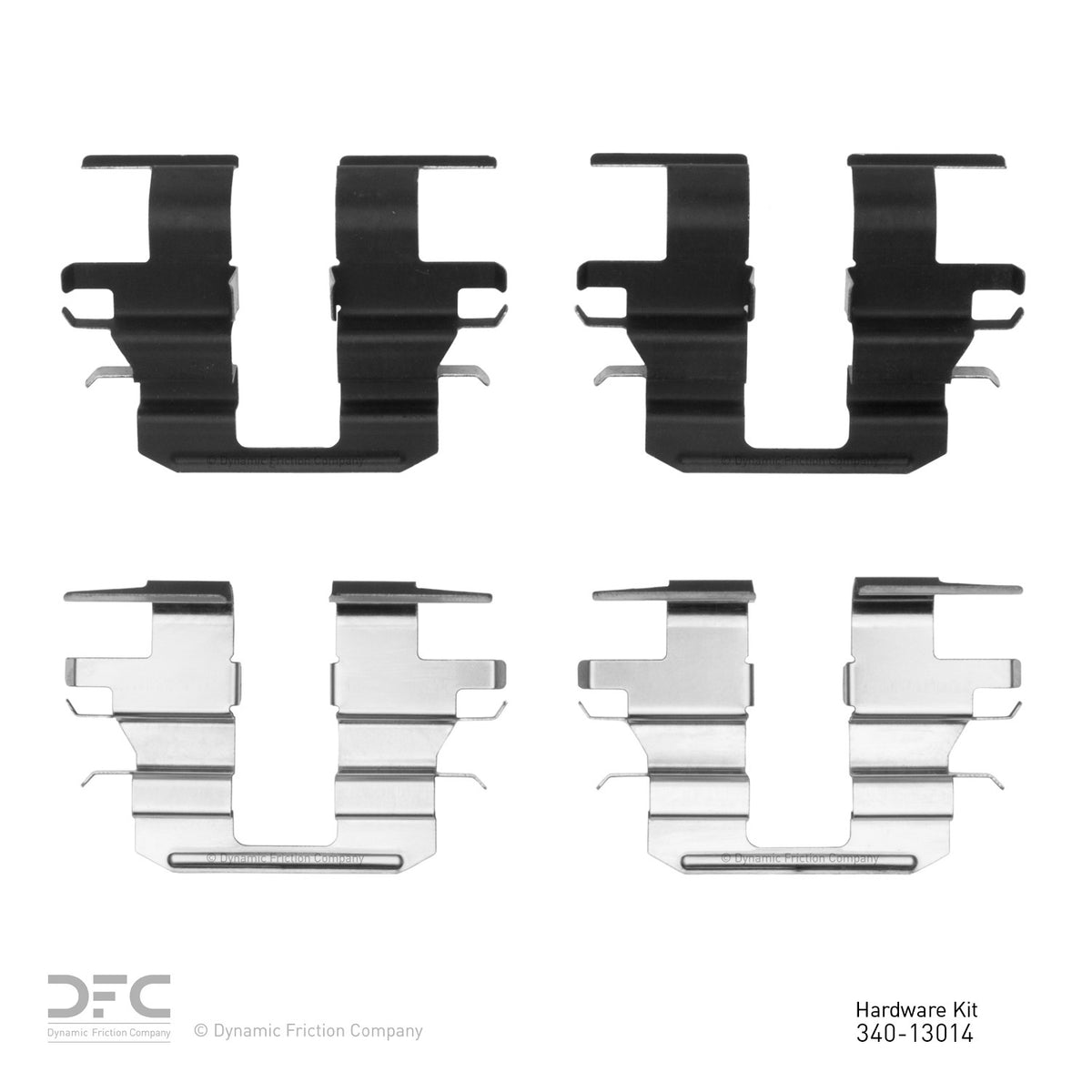 Dynamic Friction Company Disc Brake Hardware Kit 340-13014
