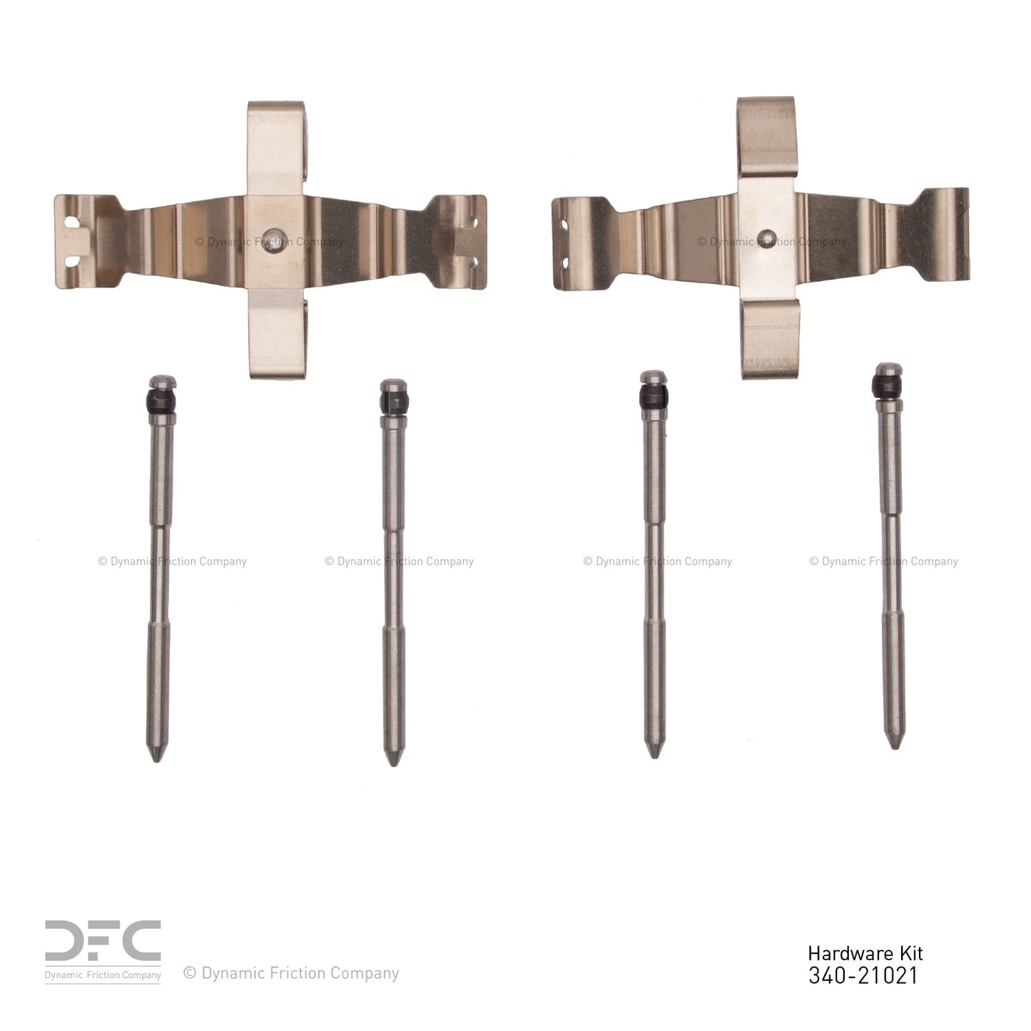 Dynamic Friction Company Disc Brake Hardware Kit 340-21021