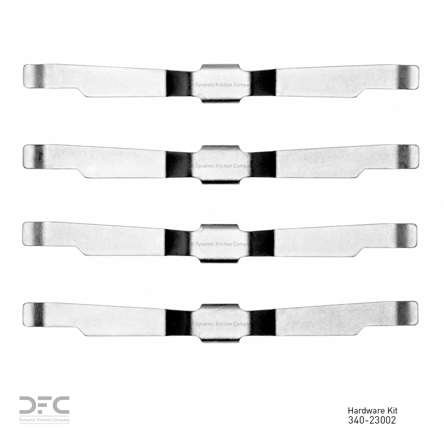 Dynamic Friction Company Disc Brake Hardware Kit 340-23002