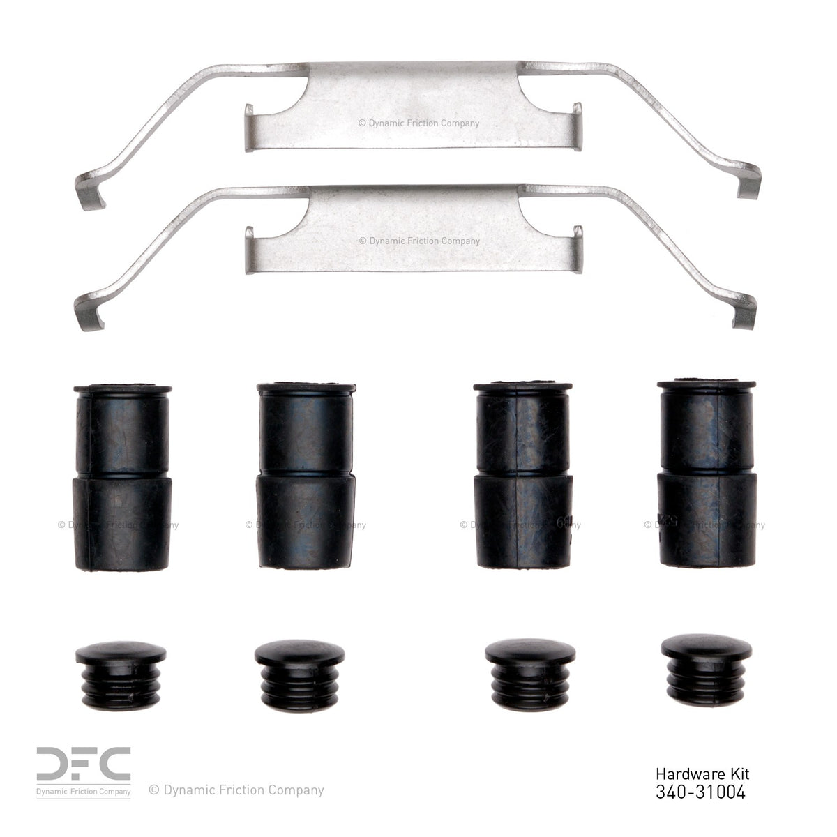 Dynamic Friction Company Disc Brake Hardware Kit 340-31004