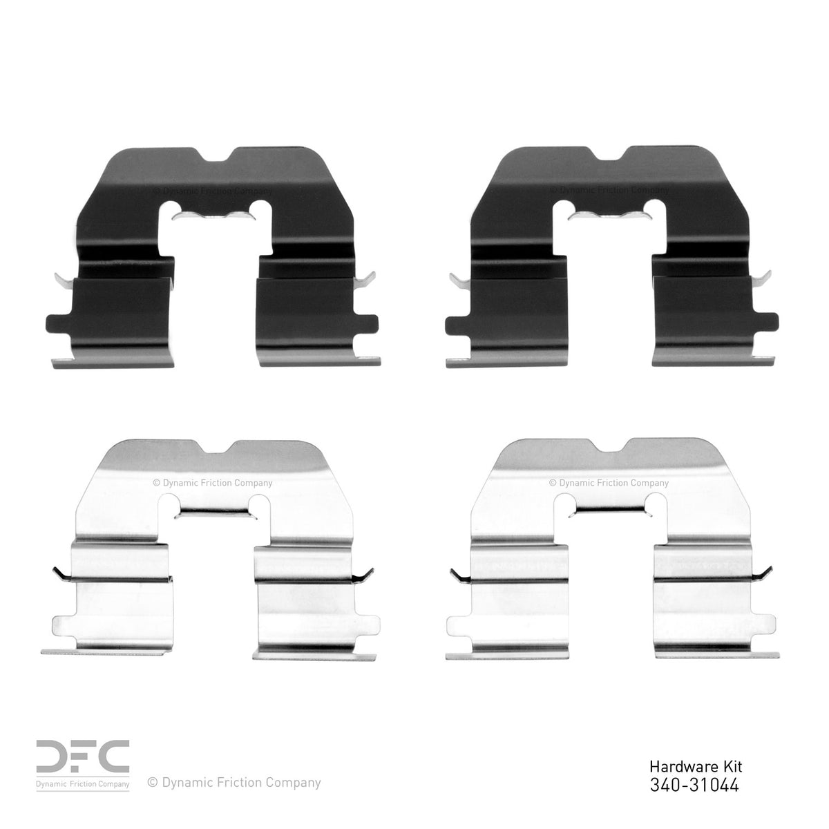 Dynamic Friction Company Disc Brake Hardware Kit 340-31044