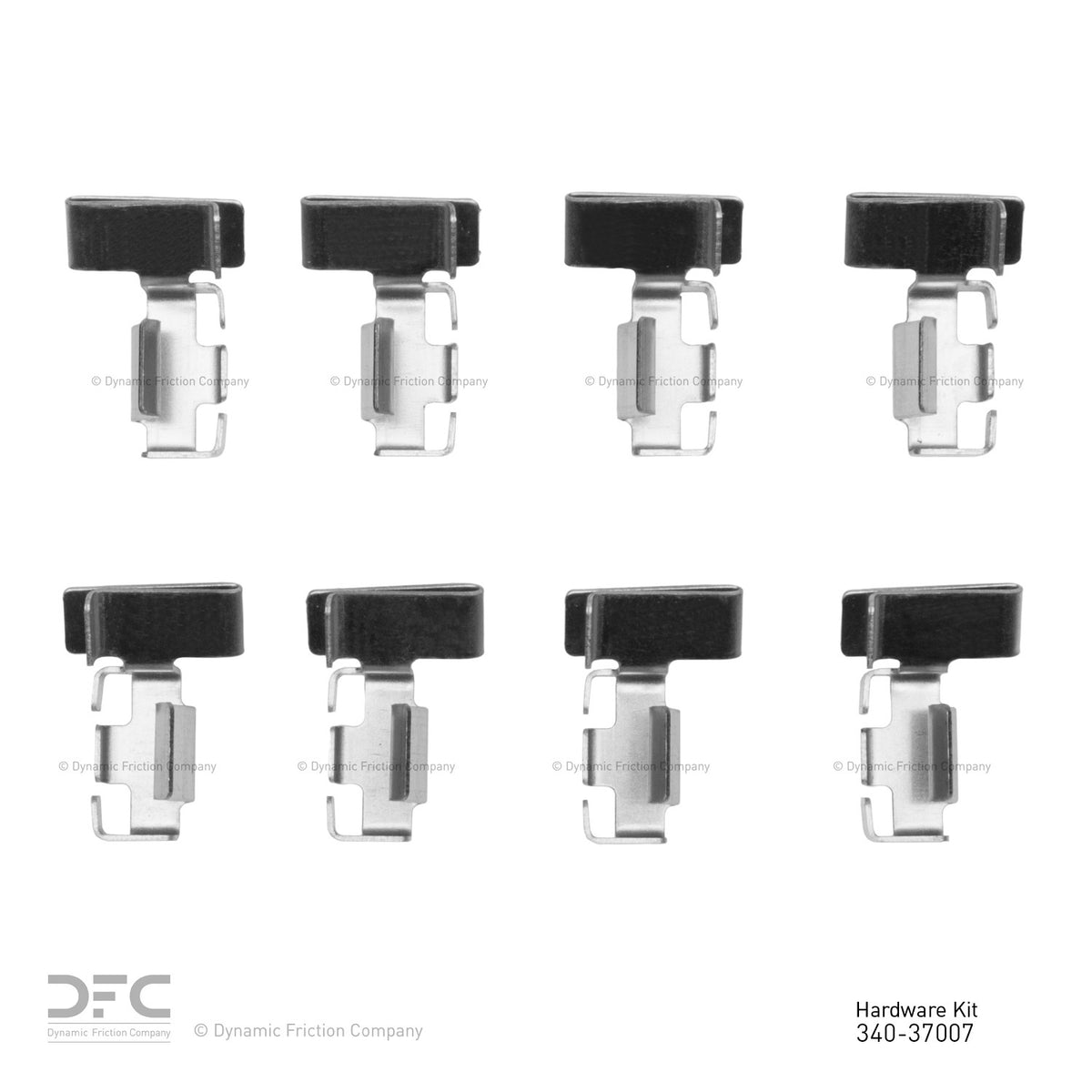 Dynamic Friction Company Disc Brake Hardware Kit 340-37007