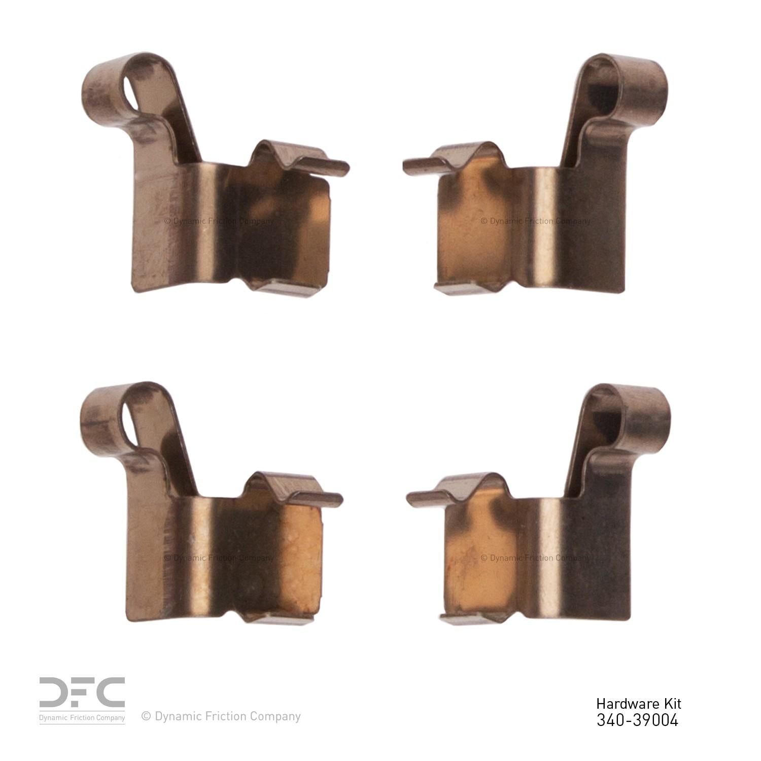 Dynamic Friction Company Disc Brake Hardware Kit 340-39004