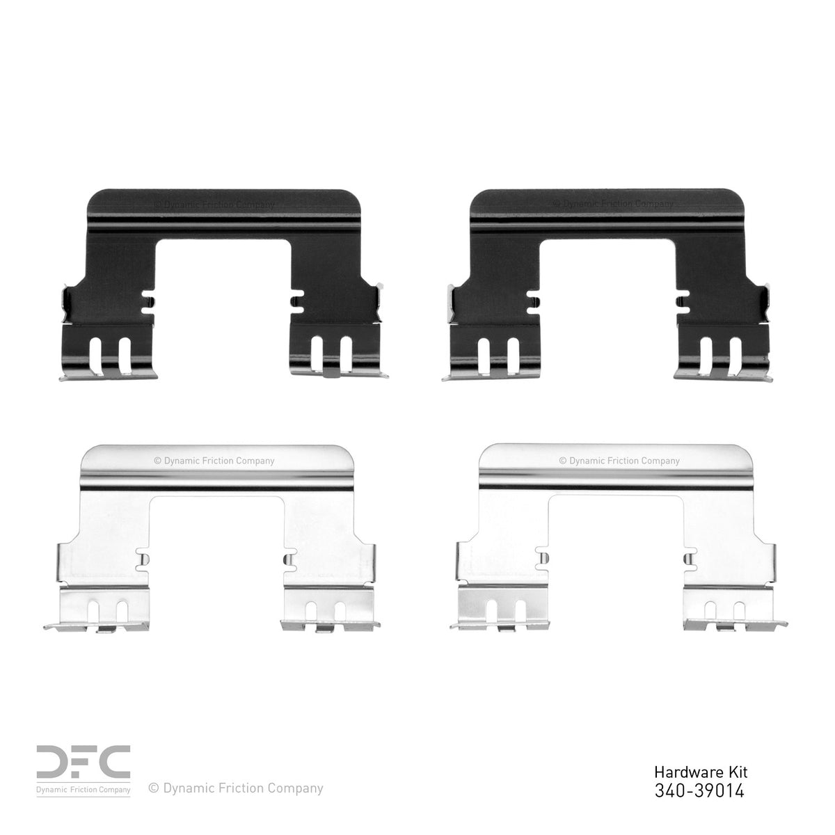 Dynamic Friction Company Disc Brake Hardware Kit 340-39014