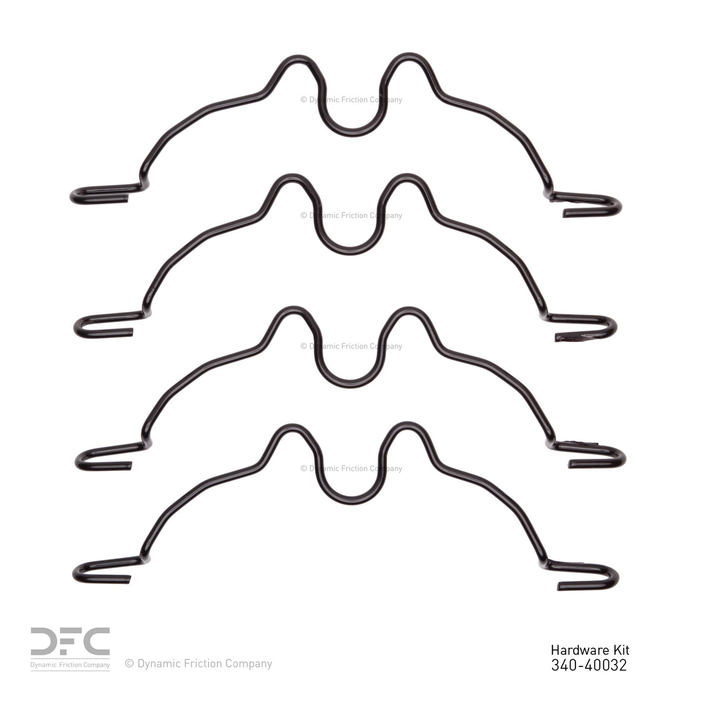 Dynamic Friction Company Disc Brake Hardware Kit 340-40032
