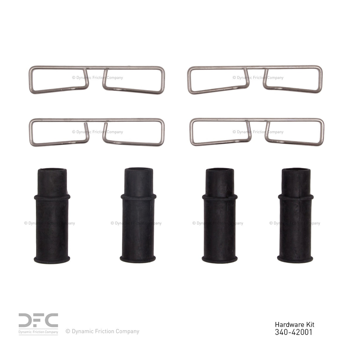 Dynamic Friction Company Disc Brake Hardware Kit 340-42001