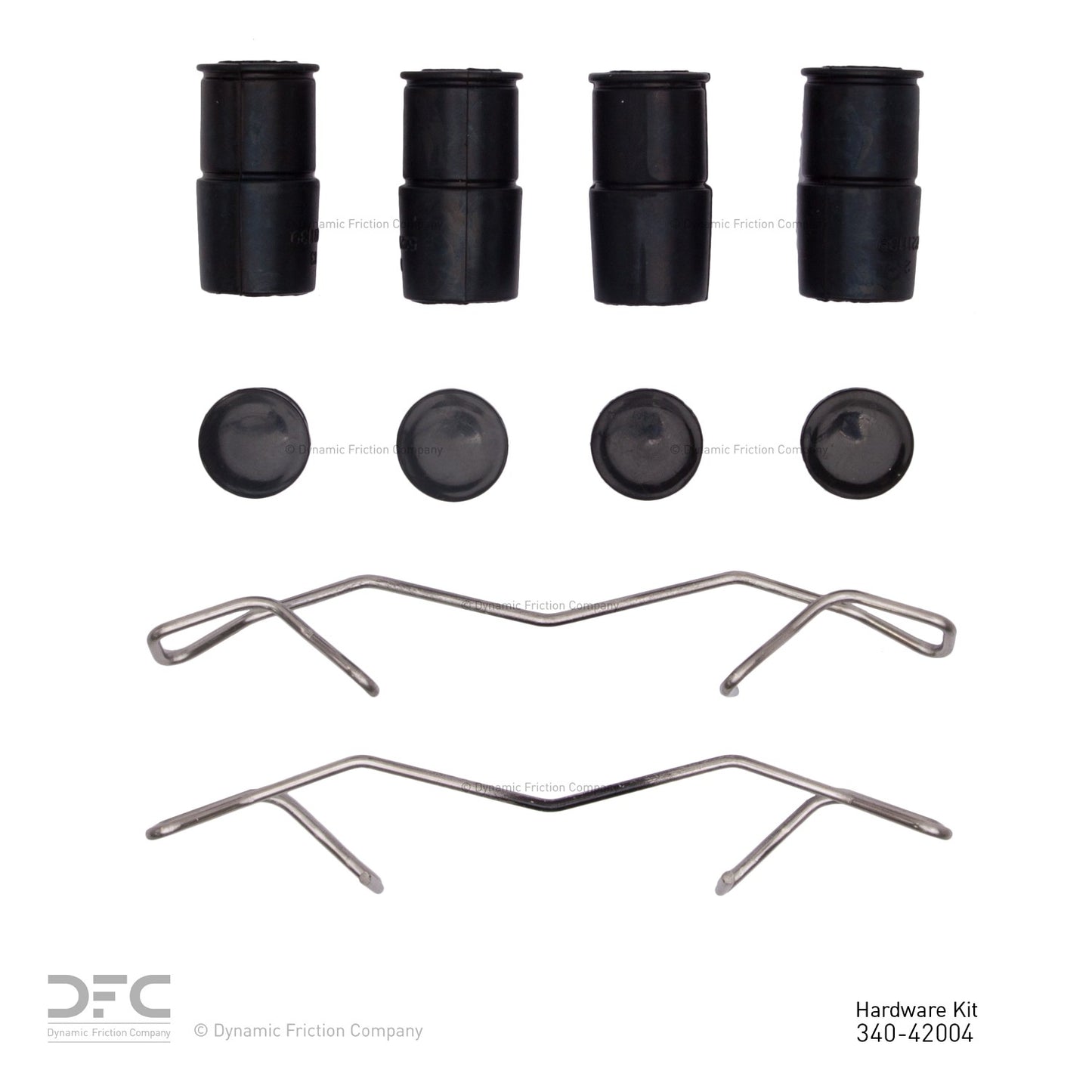 Dynamic Friction Company Disc Brake Hardware Kit 340-42004