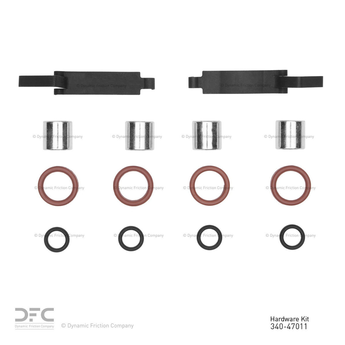 Dynamic Friction Company Disc Brake Hardware Kit 340-47011