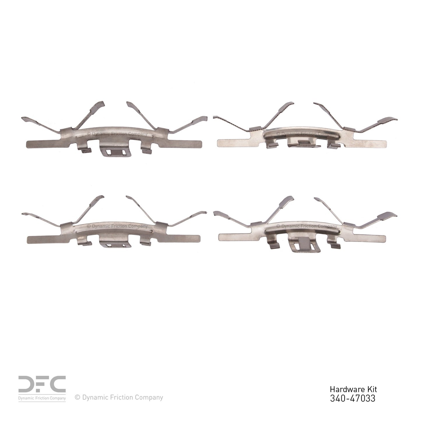 Dynamic Friction Company Disc Brake Hardware Kit 340-47033